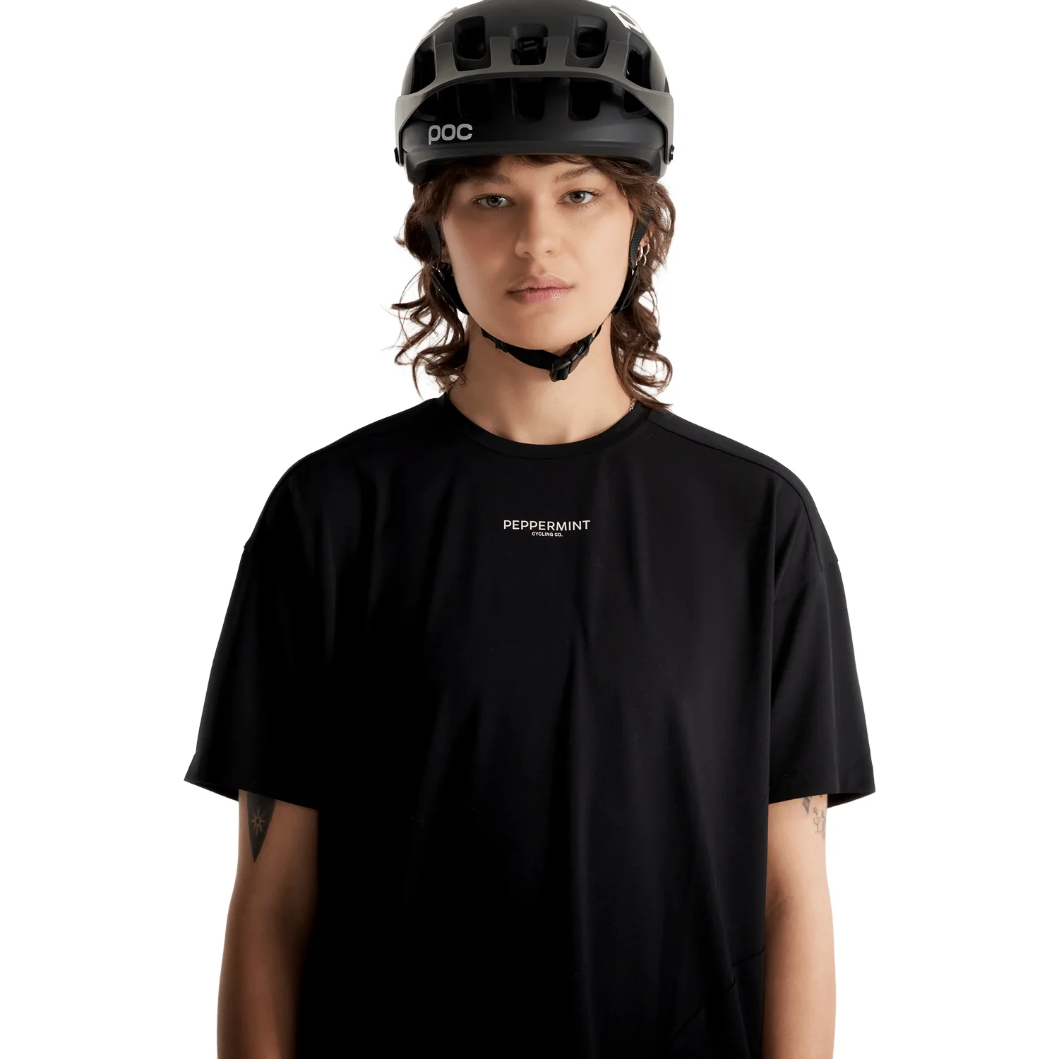 Peppermint Women's Peak S/S Jersey Black - Image 4
