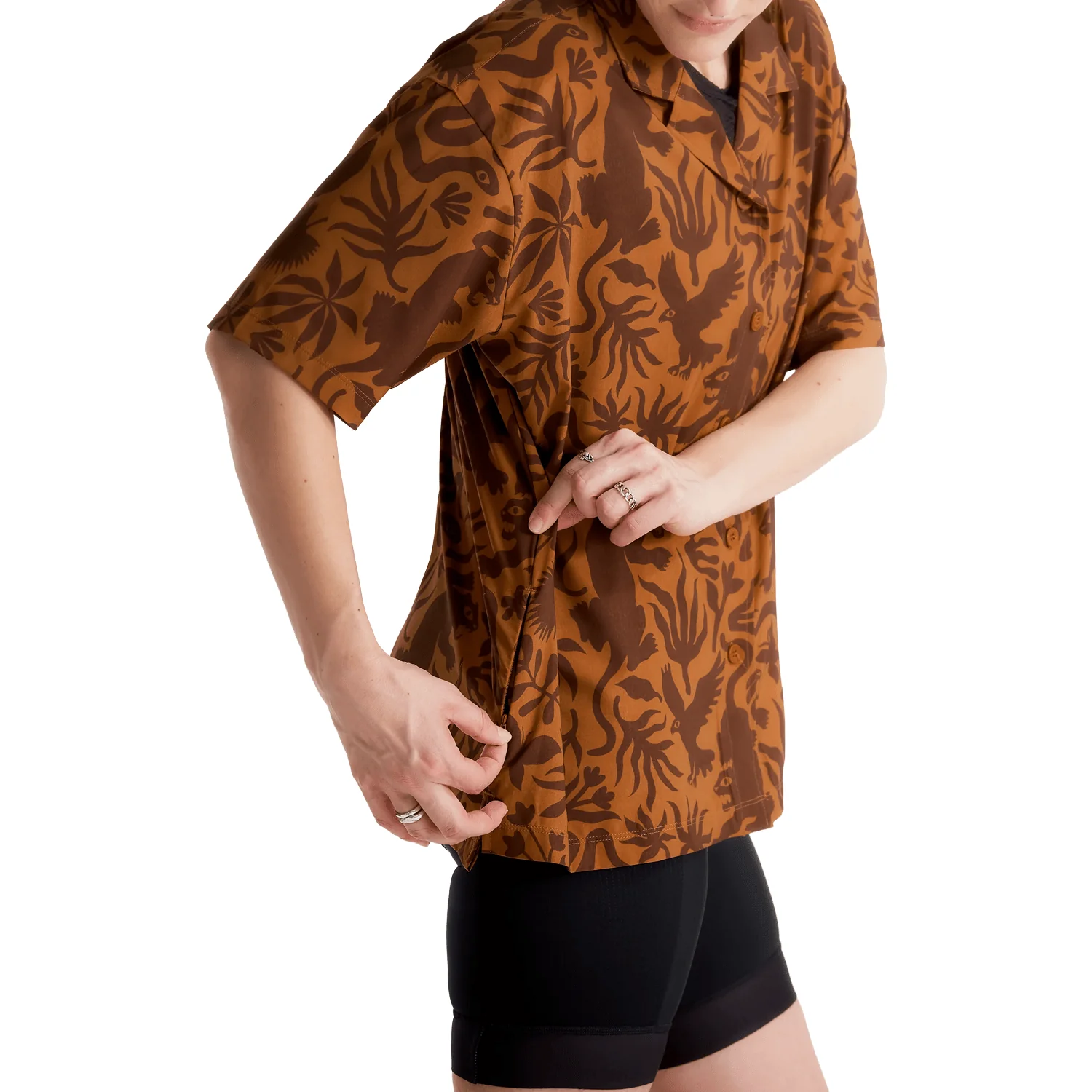 Peppermint Women's Signature Lightweight Shirt Wild Rosewood - Image 3