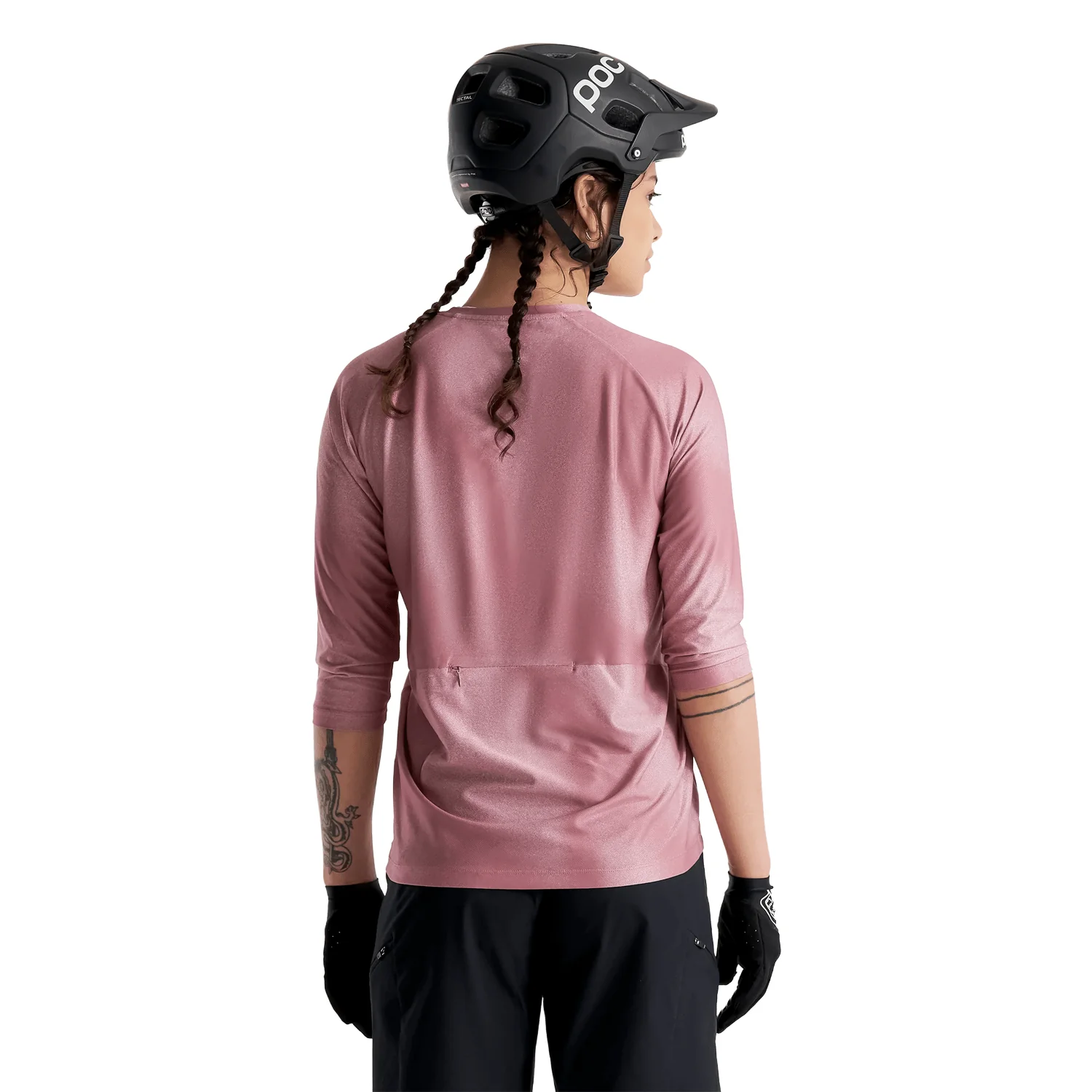 Peppermint Women's Trail 3/4 Jersey Blend Blush - Image 2