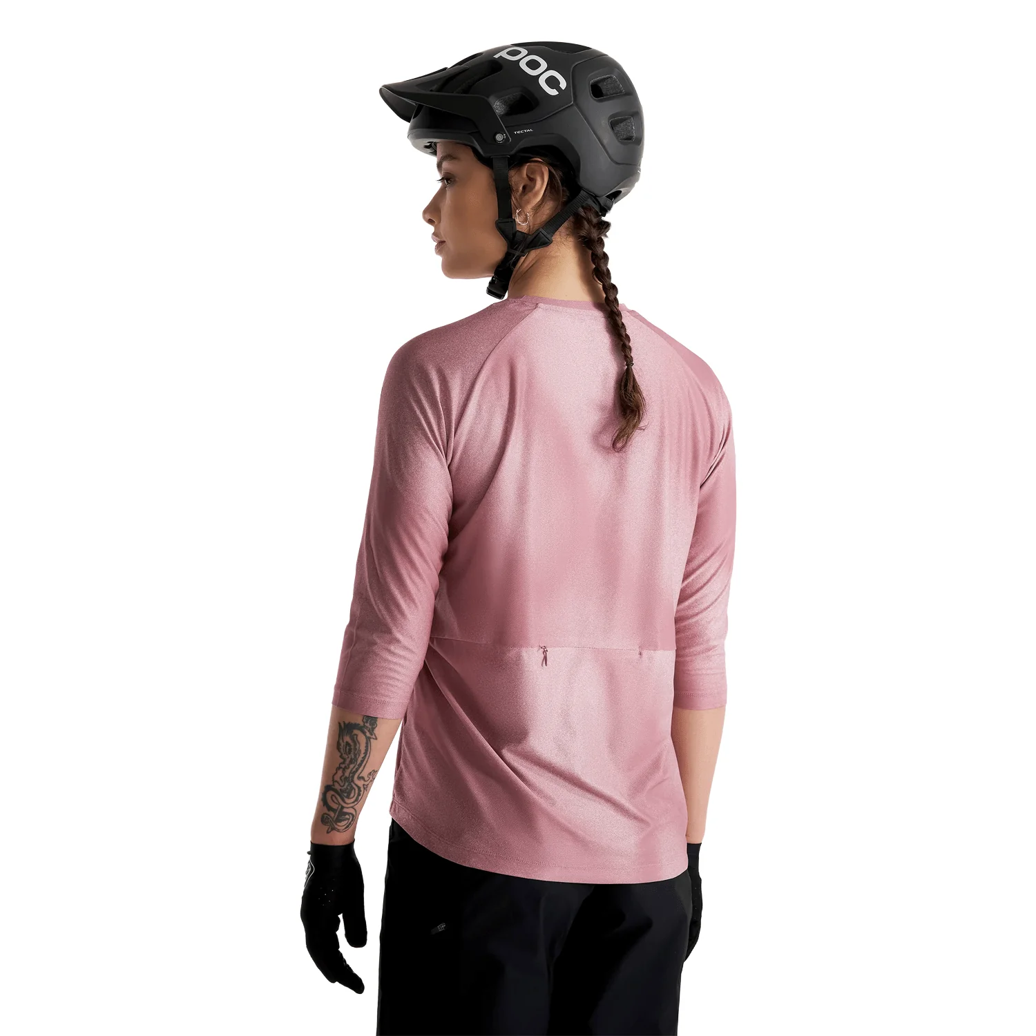 Peppermint Women's Trail 3/4 Jersey Blend Blush - Image 3