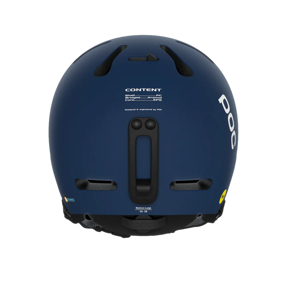POC Fornix MIPS Helmet Lead Blue Matte - Image 2