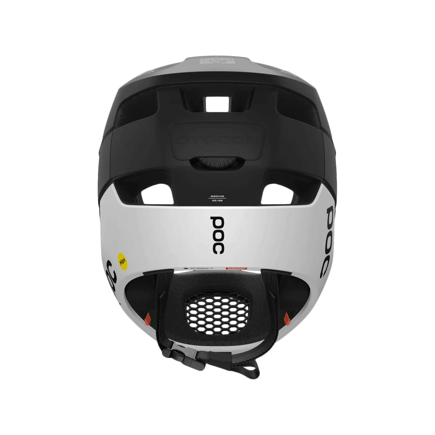 POC Unisex Otocon Race MIPS Helmet Uranium Black/Hydrogen White Matt - Image 3