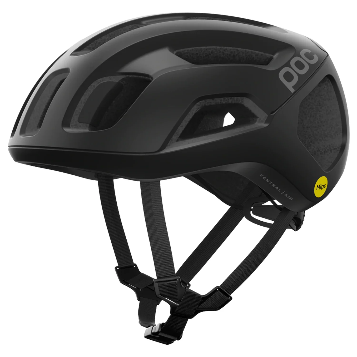 POC Ventral Air MIPS Helmet Uranium Black Matte