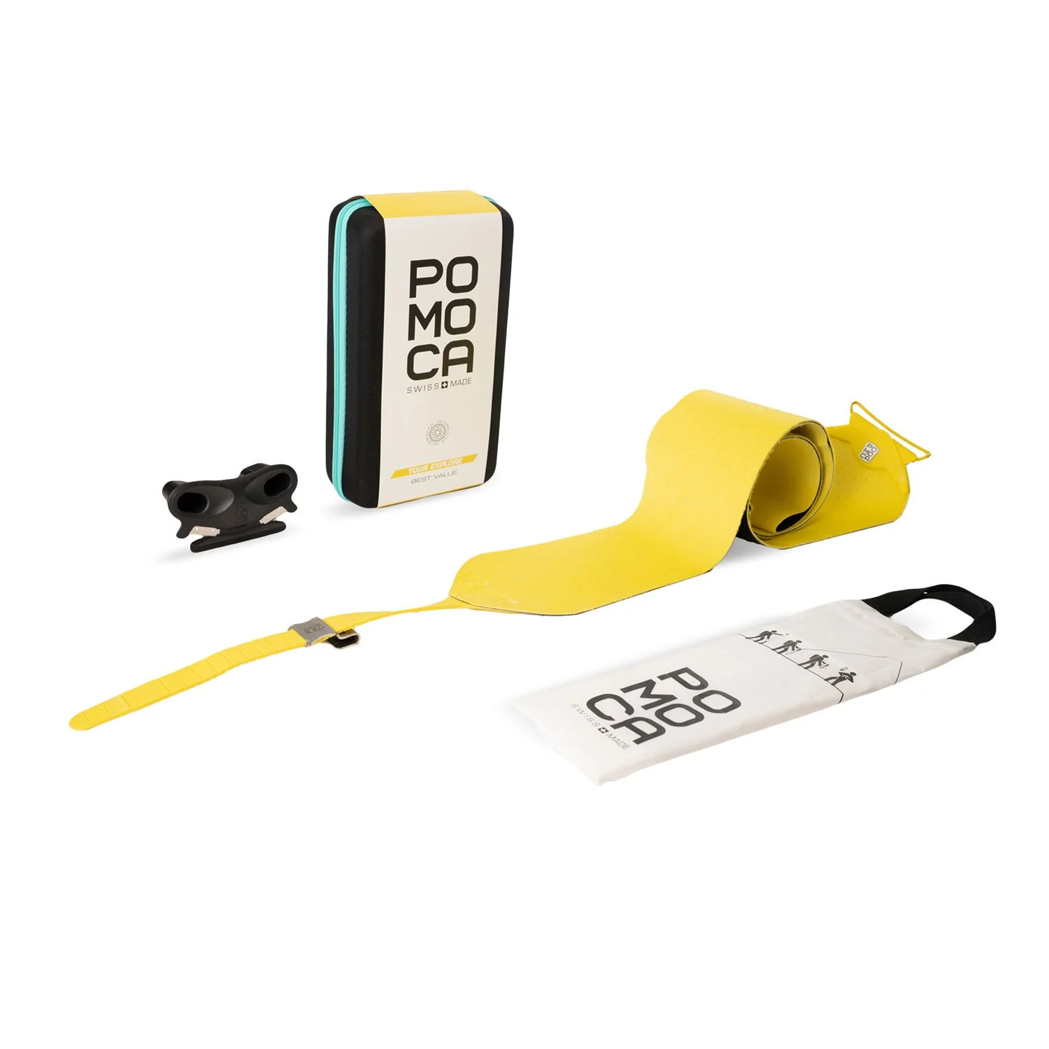 Pomoca Tour Explore R2C 140mm CF Skins Yellow