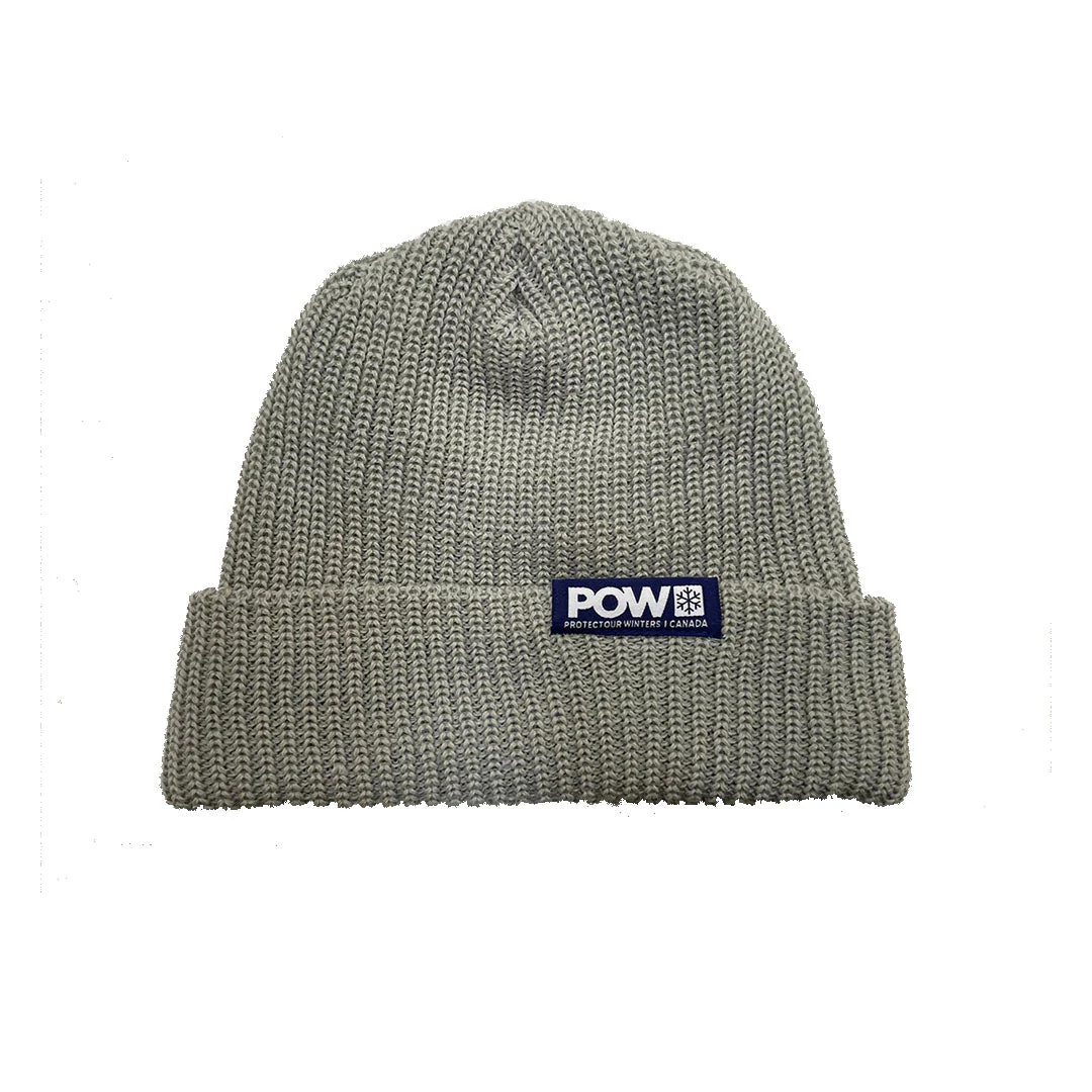 POW Canada Logo Beanie Grey