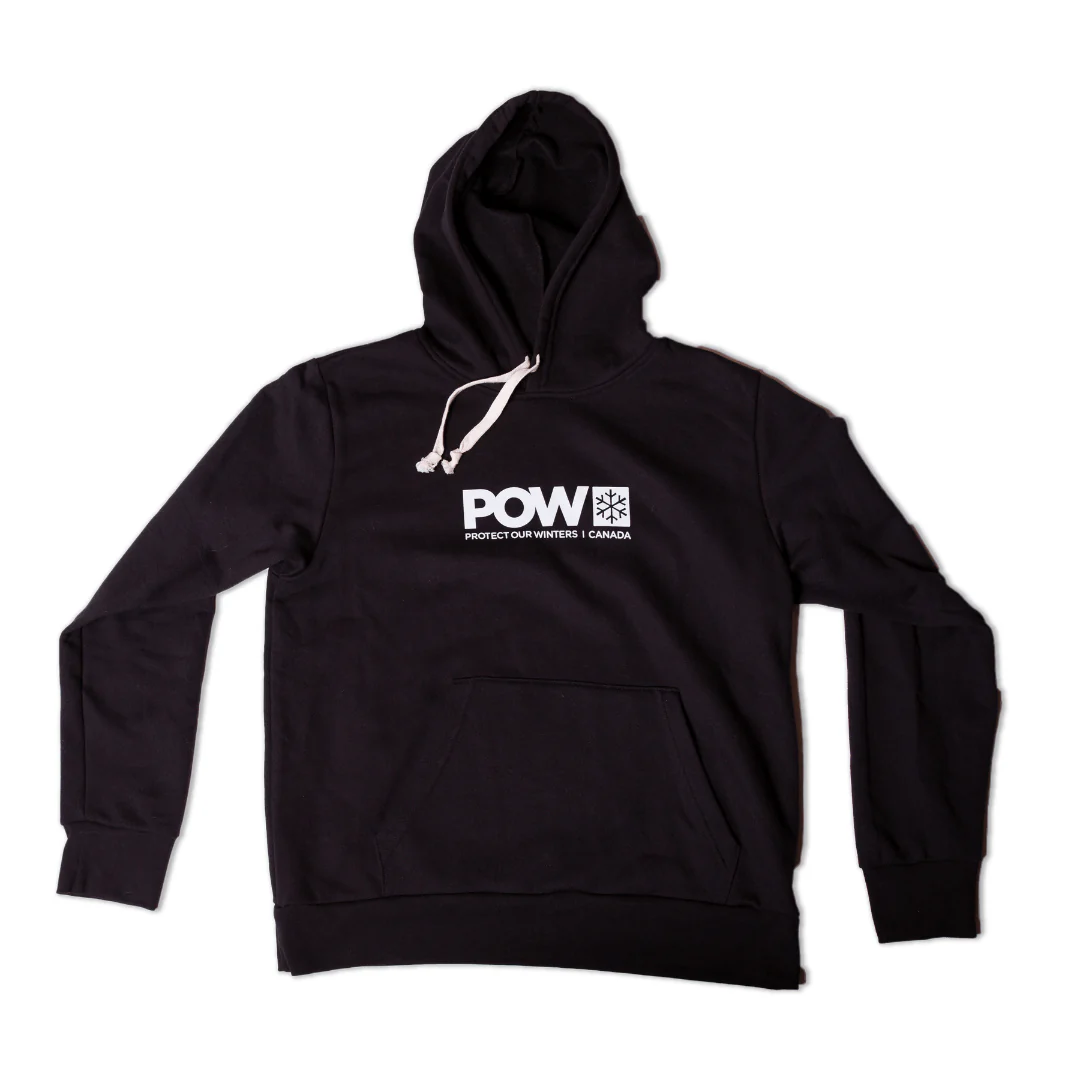 POW Canada Logo Hoodie Black