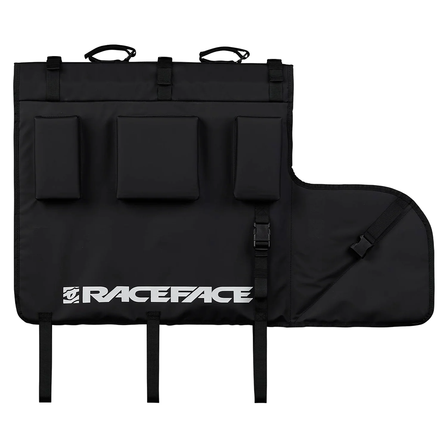 Race Face T2 Half Stack Tailgate Pad Black