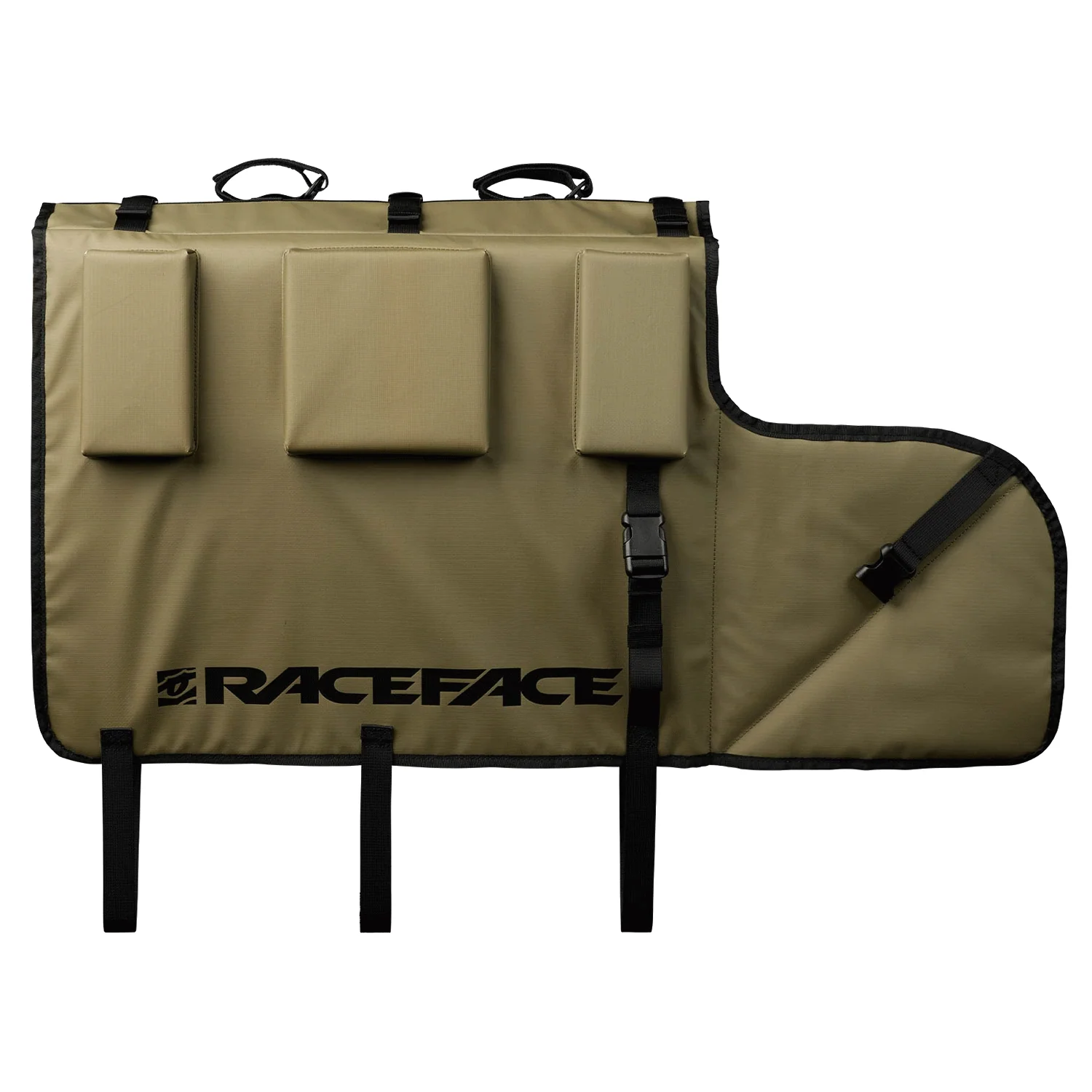 Race Face T2 Half Stack Tailgate Pad Olive