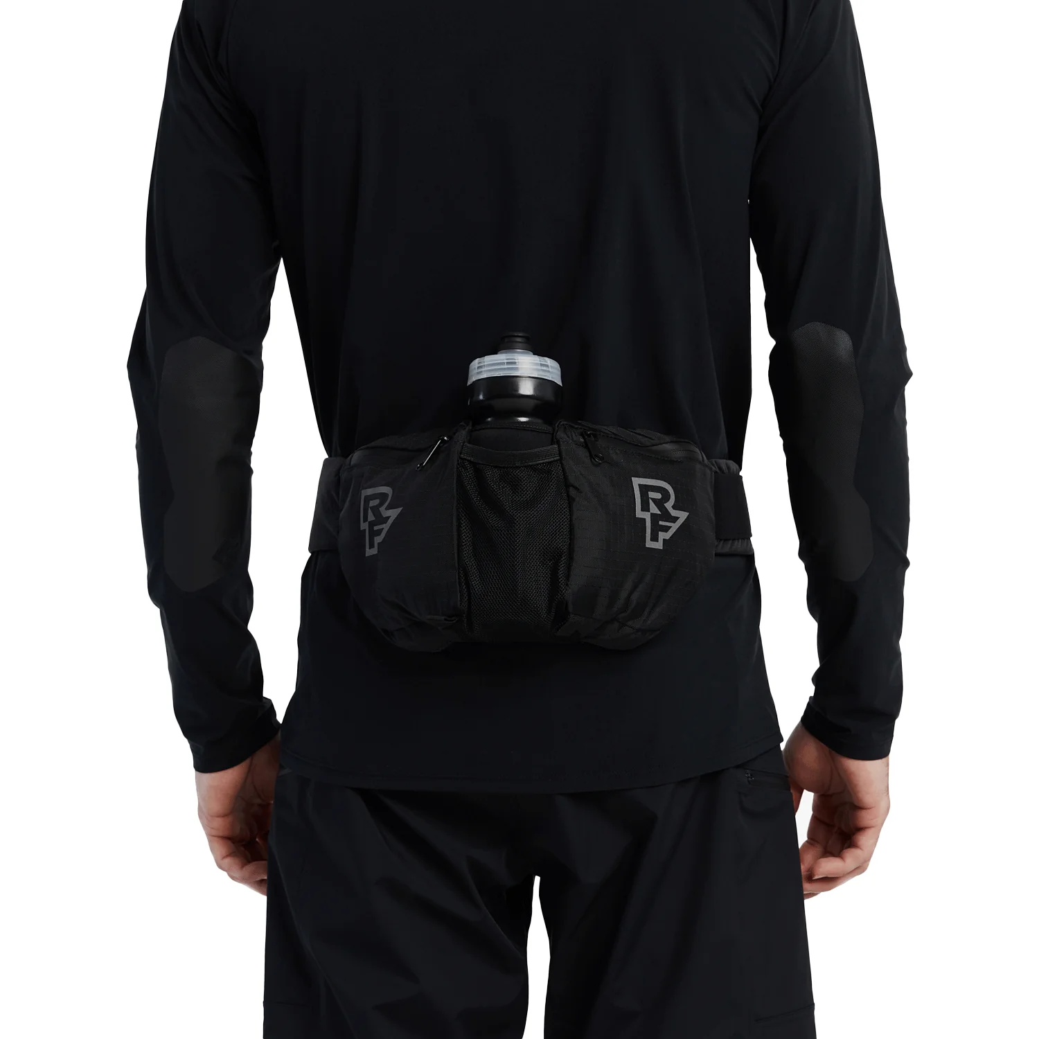 Race Face Unisex Stash Quick Rip Hip Bag Stealth - Image 2