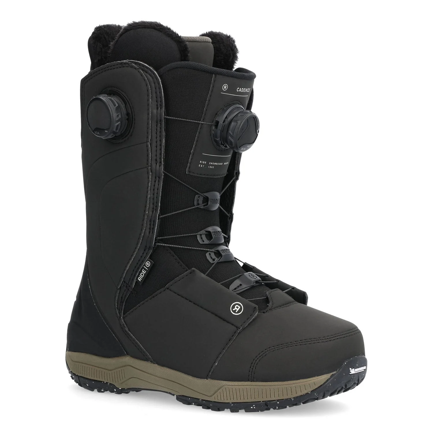 Ride Women's Cadence Snowboard Boots 2025 Black