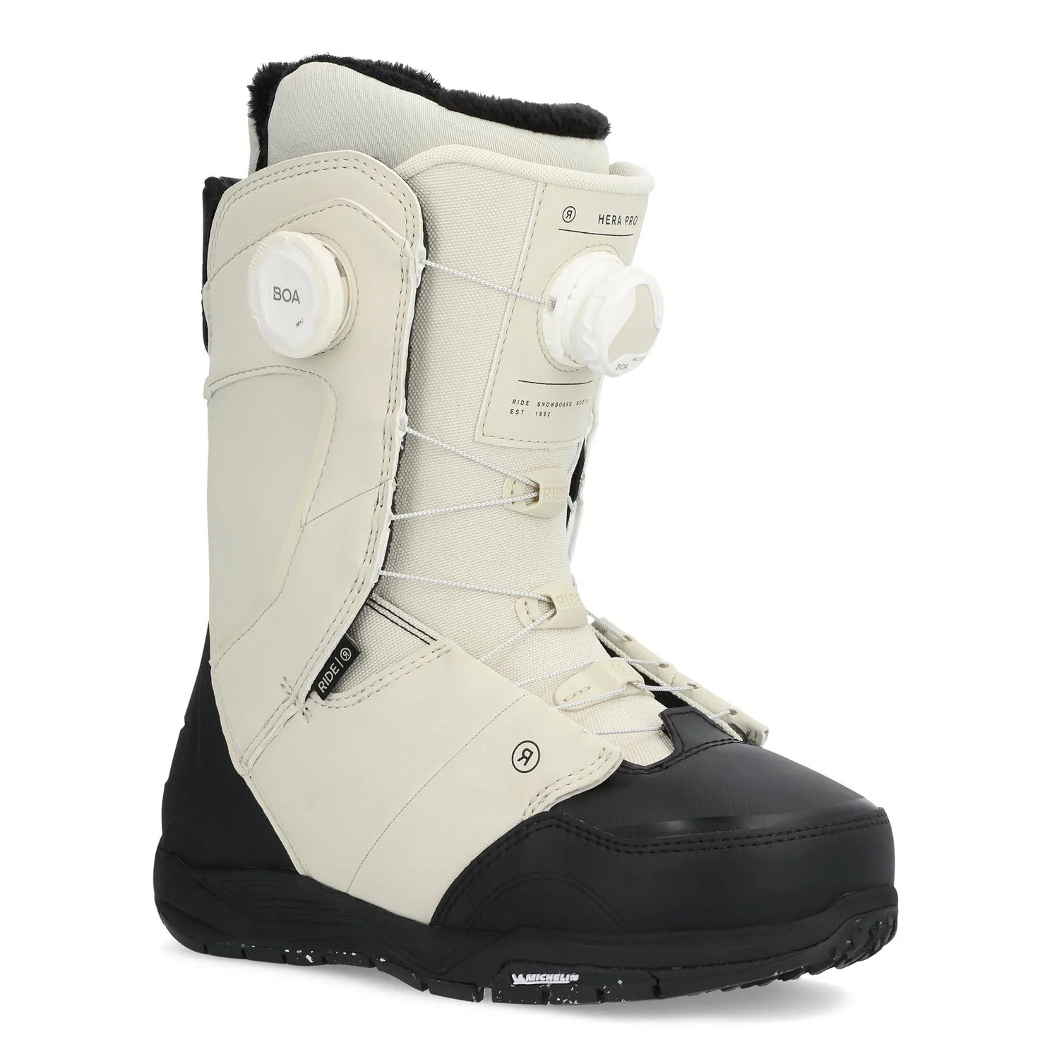 Ride Women's Hera Pro Snowboard Boots 2025 Ecru