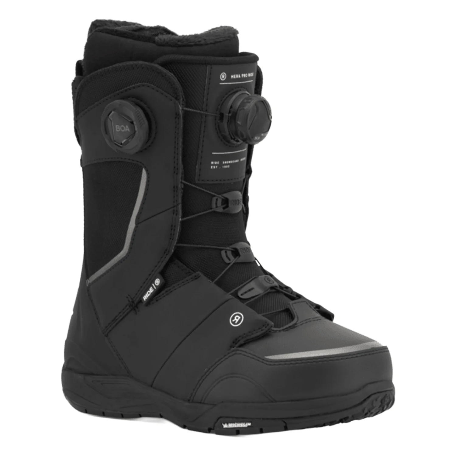 Ride Women's Hera Pro Wide Snowboard Boots 2026 Black