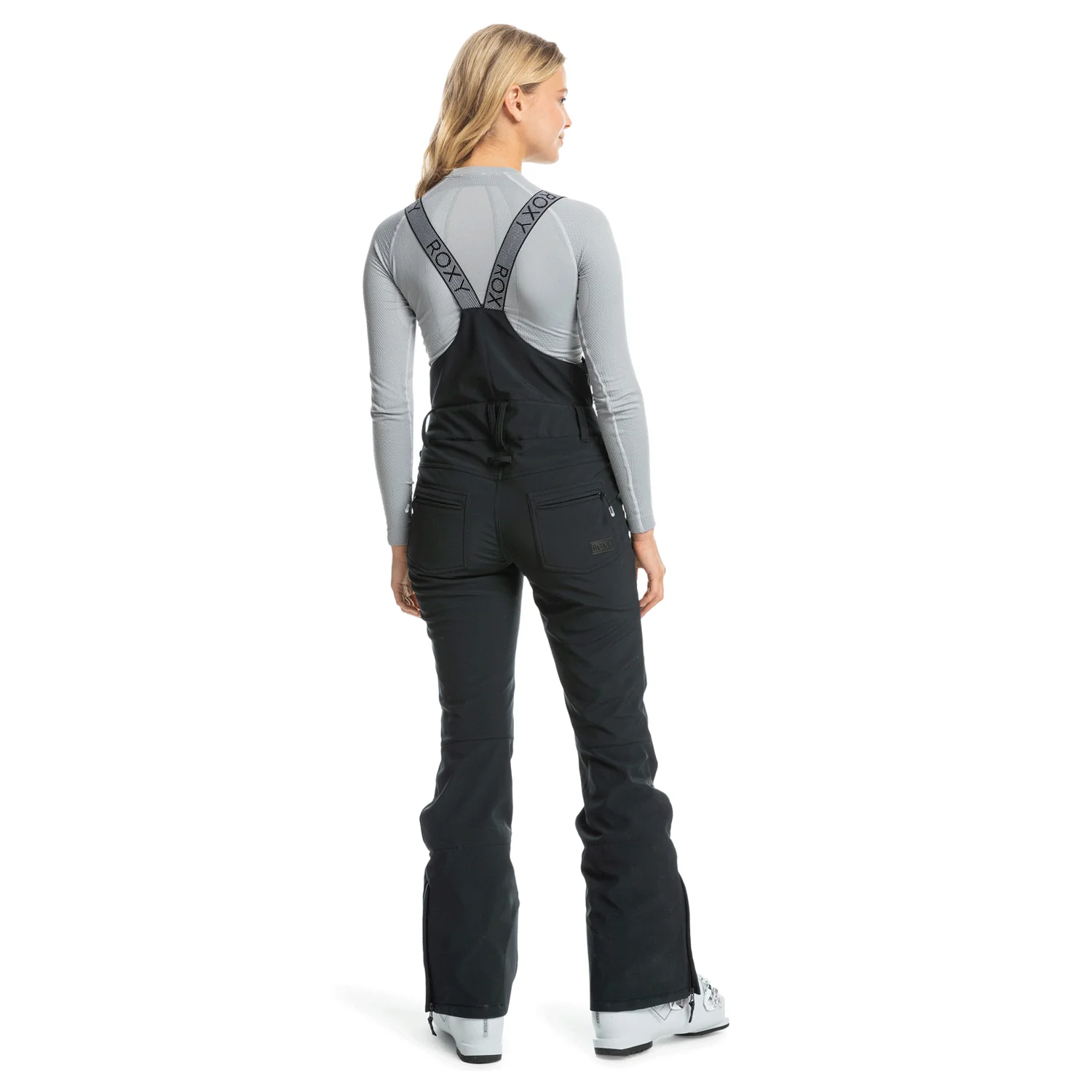 Roxy Women's Summit Bib Pant 2024 True Black - Image 2