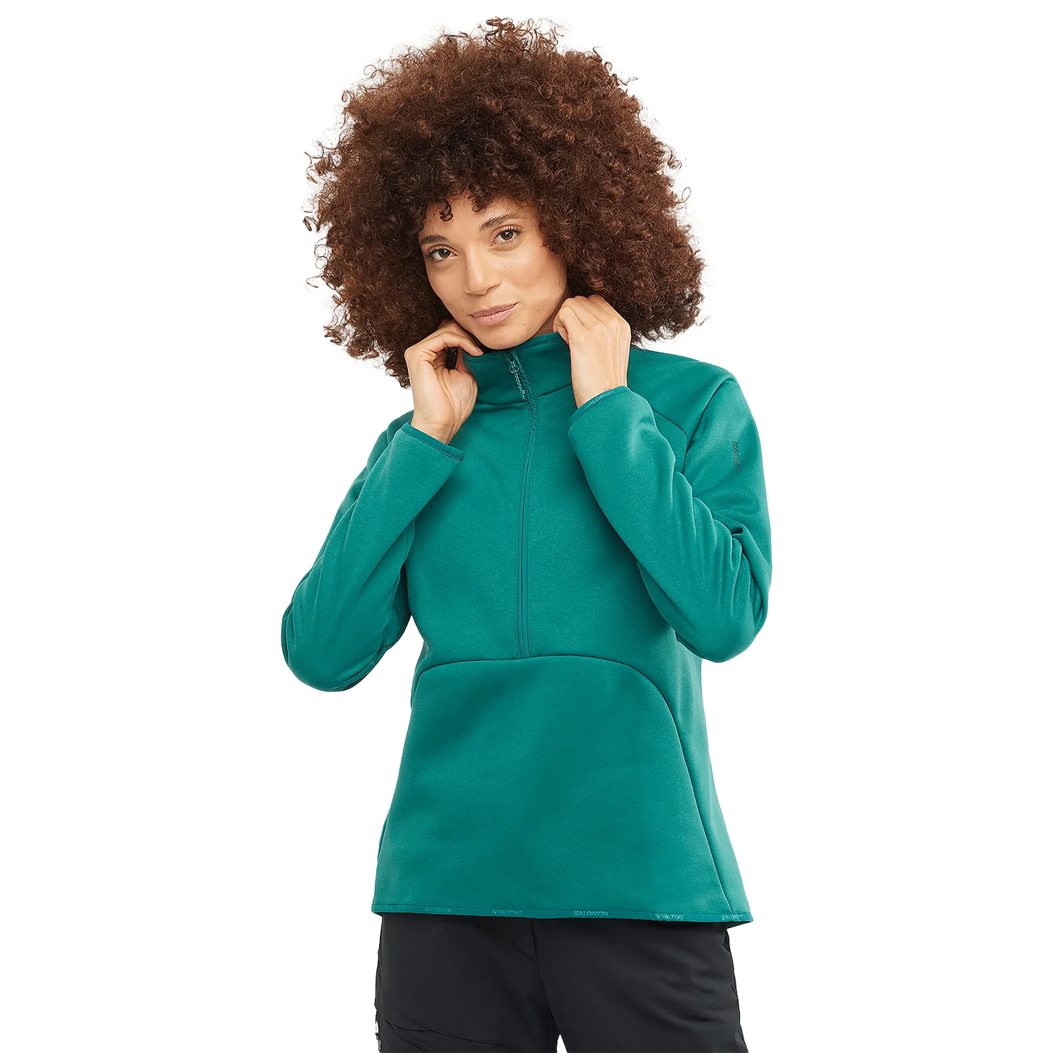 Salomon Essential Warm Half Zip Mid Layer Sweater 2023 - Women - Image 6