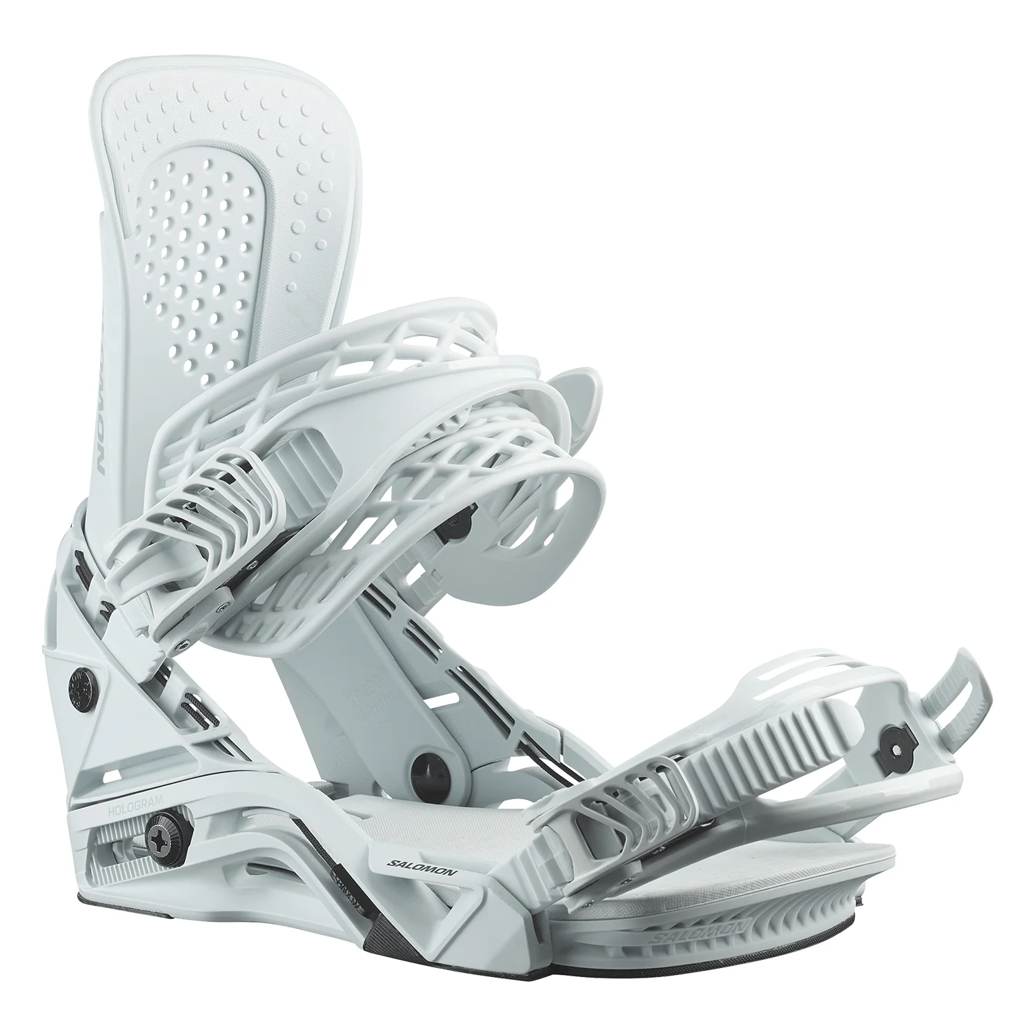 Salomon Hologram Snowboard Bindings 2026 Ice Blue - Image 2