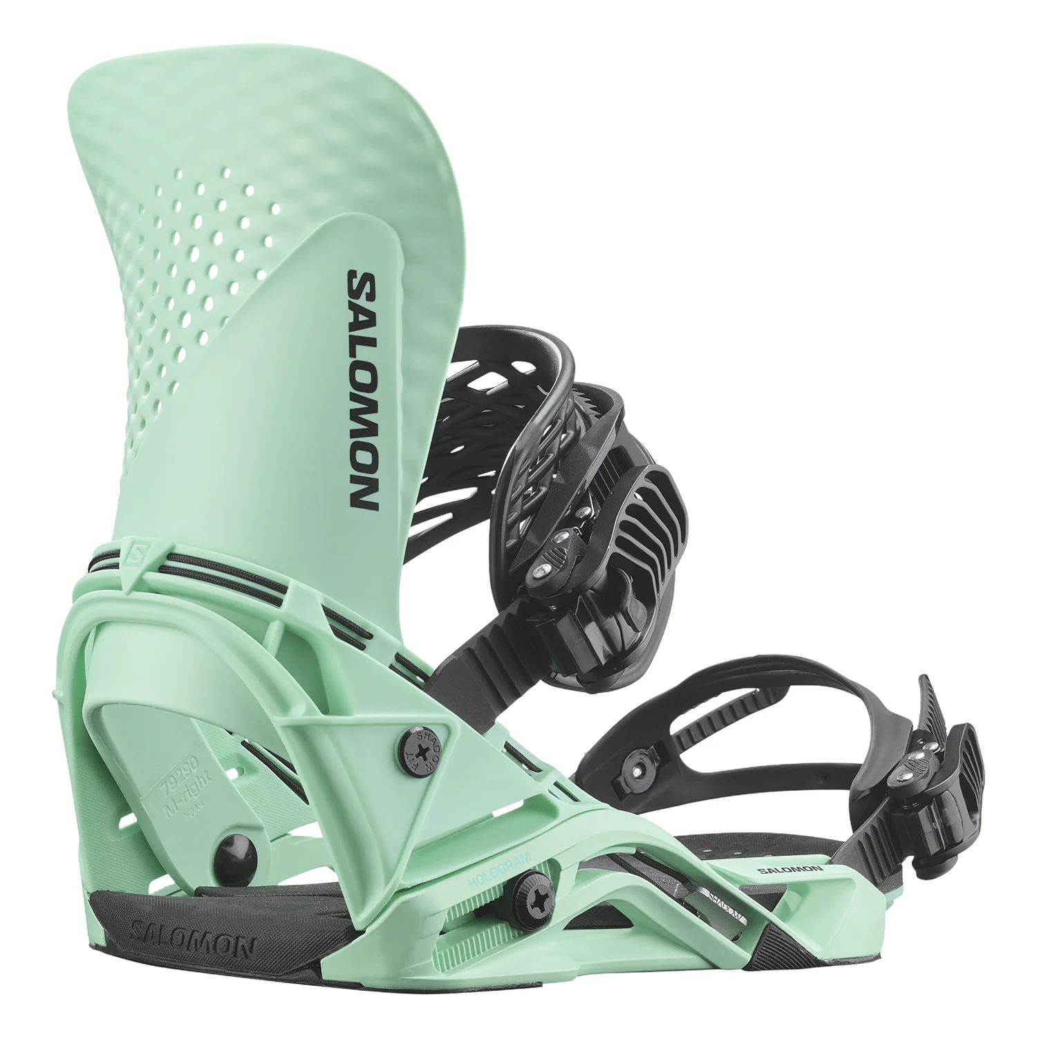 Salomon Hologram Snowboard Bindings 2026 Spearmint
