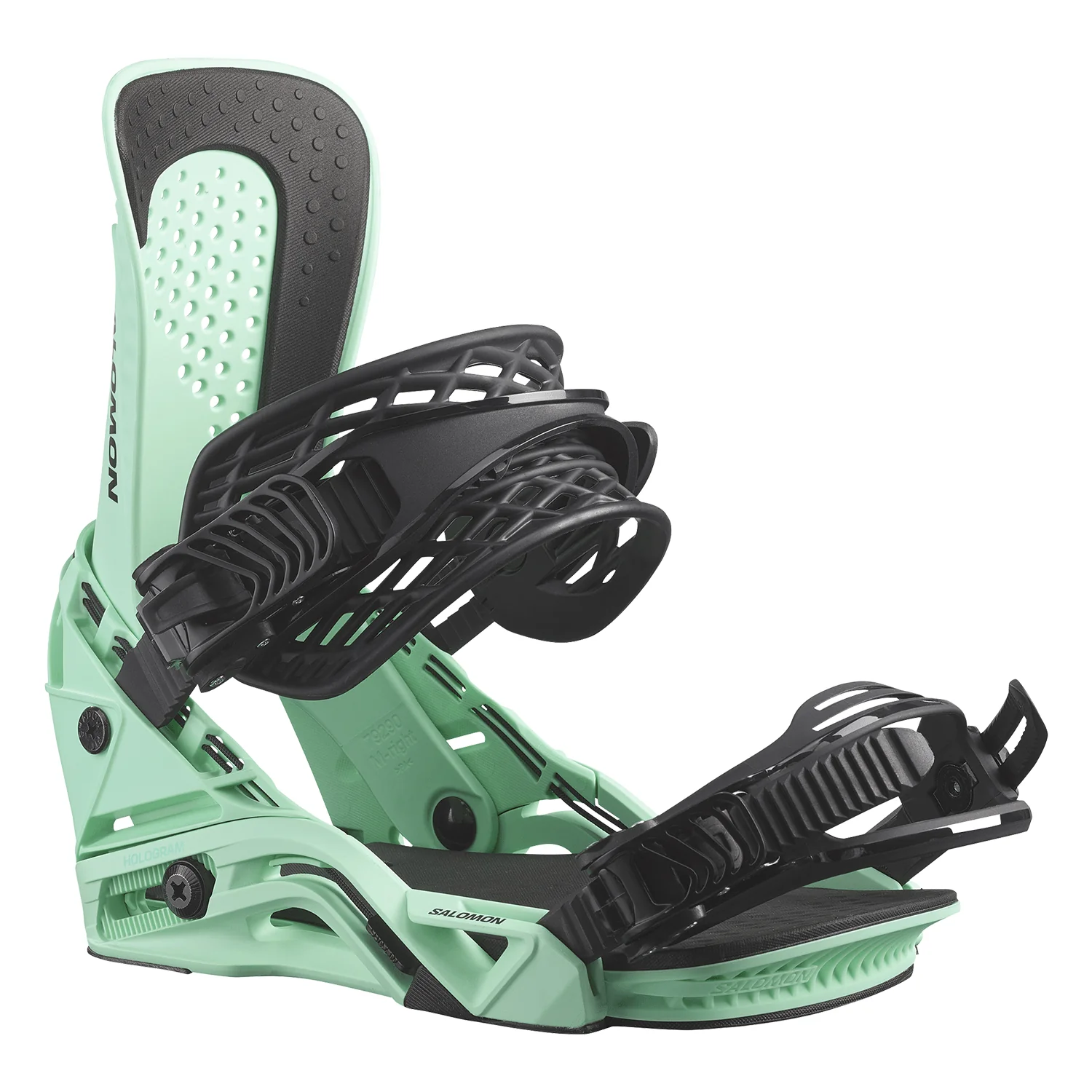 Salomon Hologram Snowboard Bindings 2026 Spearmint - Image 2