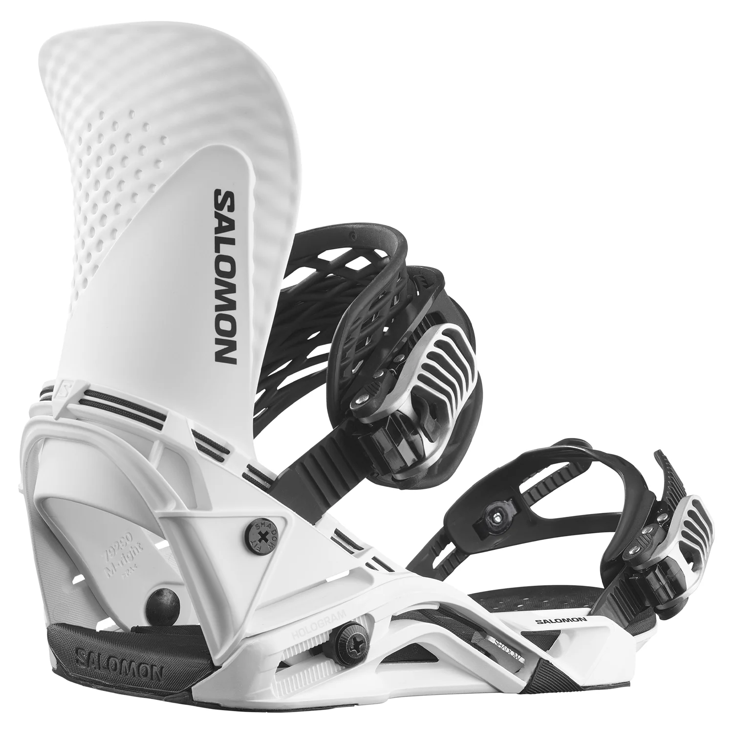 Salomon Hologram Snowboard Bindings 2027 White