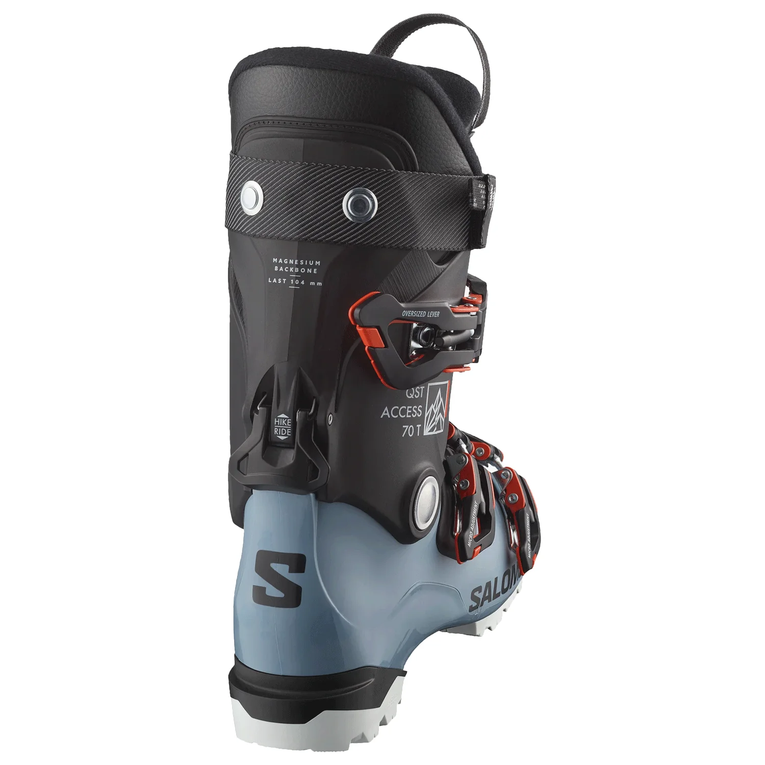 Salomon Kids QST Access 70 T GW Ski Boot 2025 Coppen Blue/Black/Orange - Image 2
