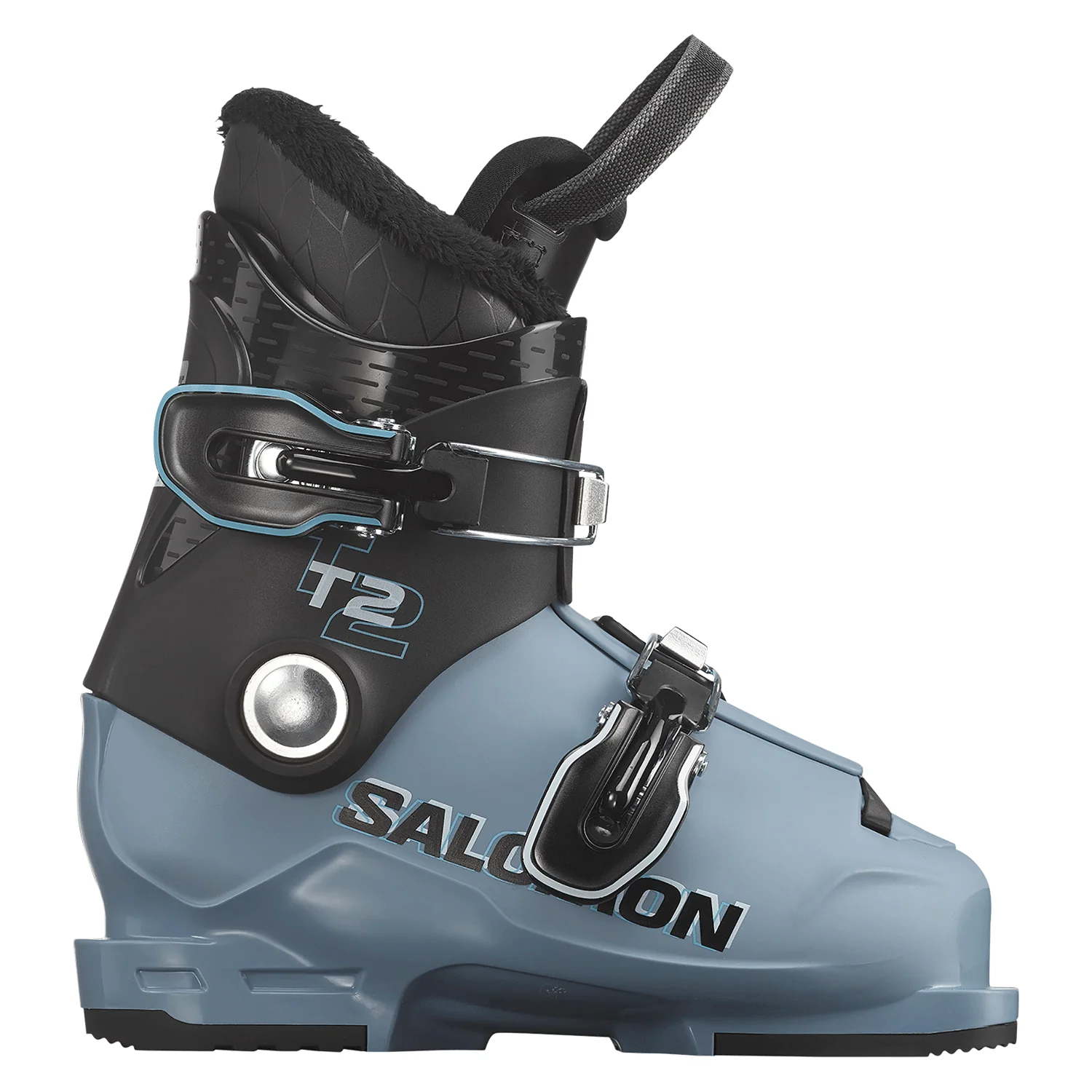 Salomon Kids T2 Rt Ski Boot 2027 Black/Copen Blue/White