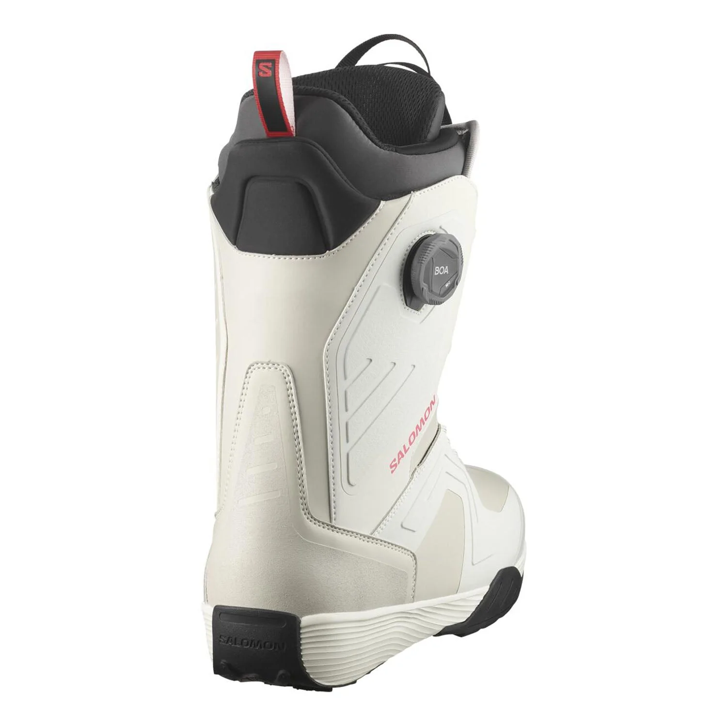Salomon Men's Dialogue Dual BOA Snowoard Boots 2025 Vaporous Gray/Antarctica/Calypso Coral - Image 2