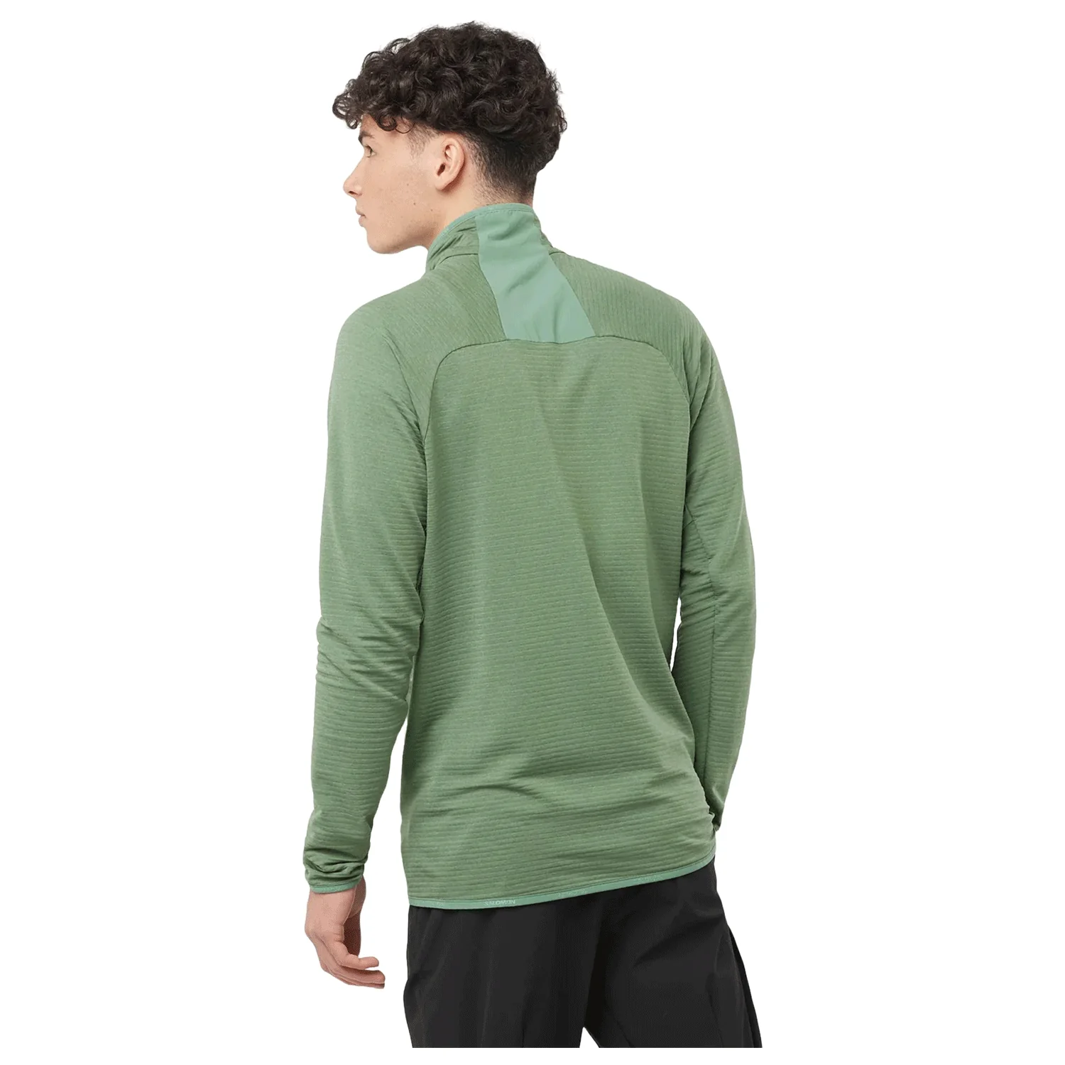 Salomon Men's Essential Lightwarm Full Zip Jacket 2024 Laurel Wreath - Image 2