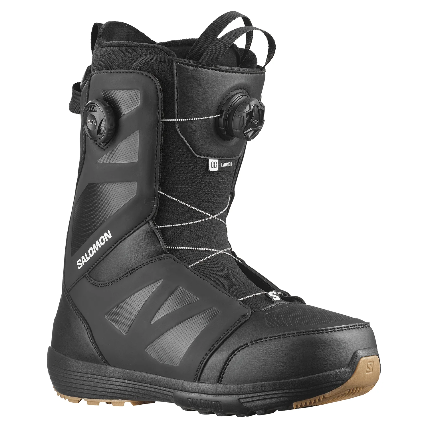 Salomon Men's Launch Boa Sj Boa Snowboard Boots 2024 Black