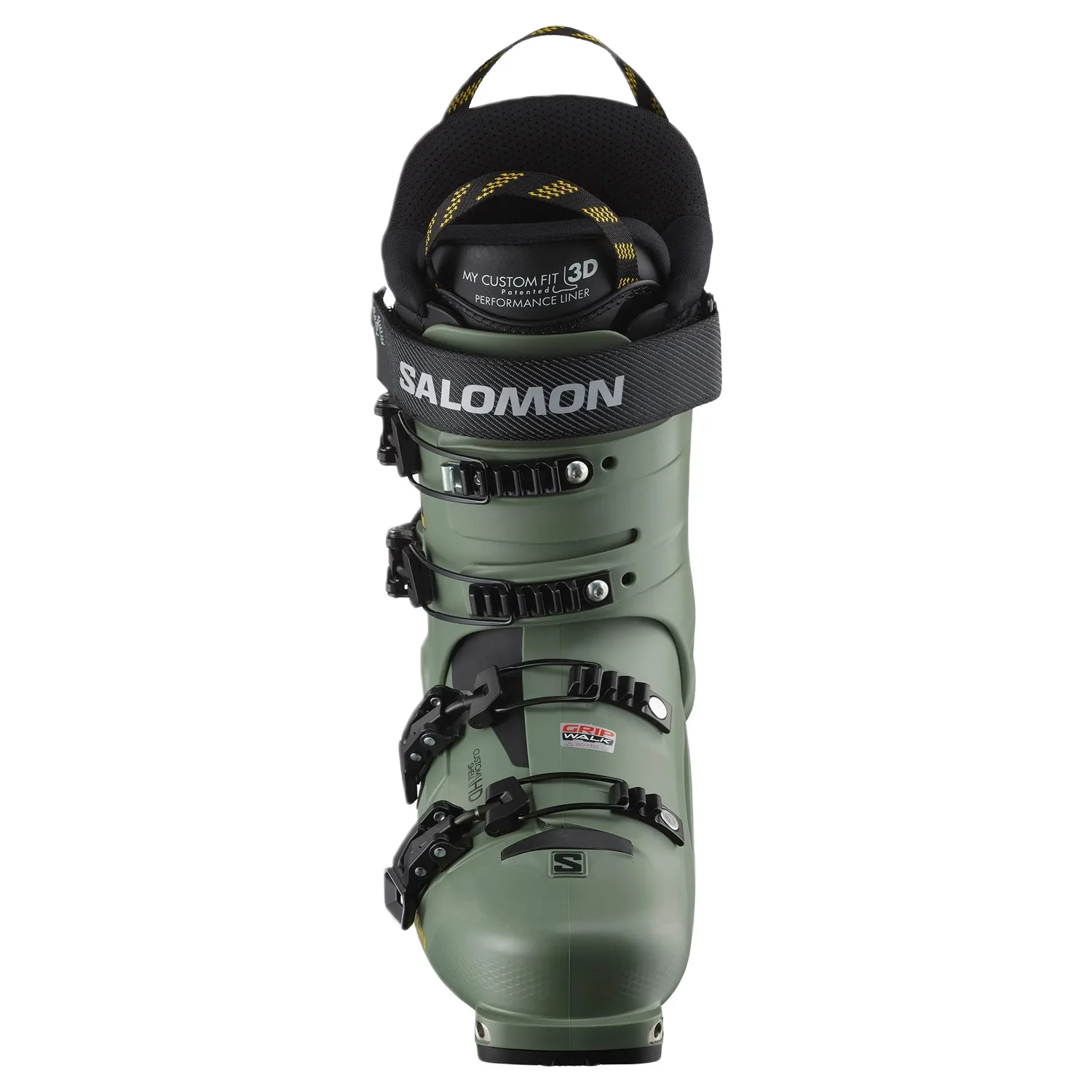 Salomon Men's Shift Pro 100 AT Ski Boot 2024 Oil Green/Black - Image 3
