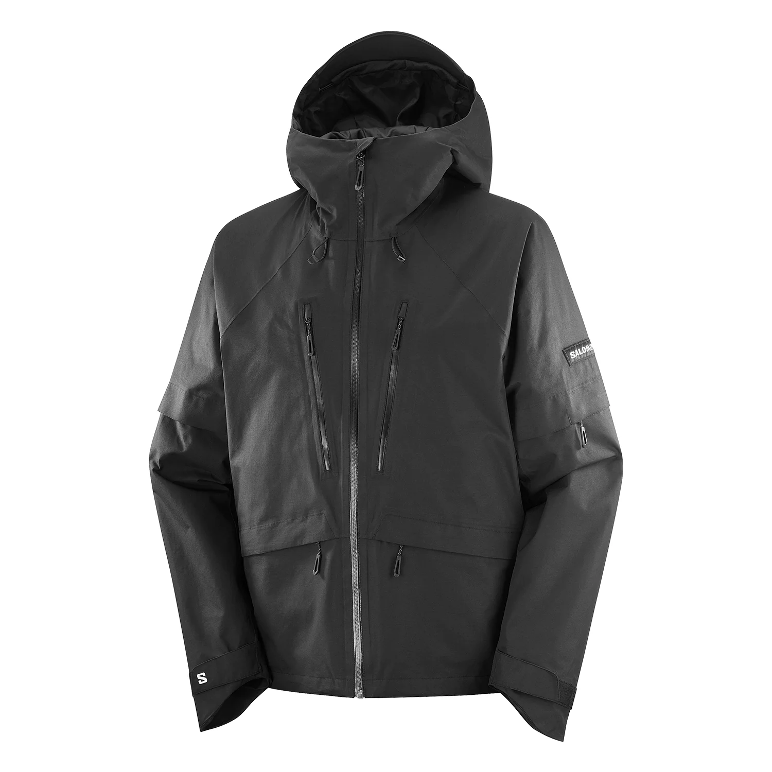 Salomon Men's Venom Full Zip Jacket 2026 Deep Black - Image 5
