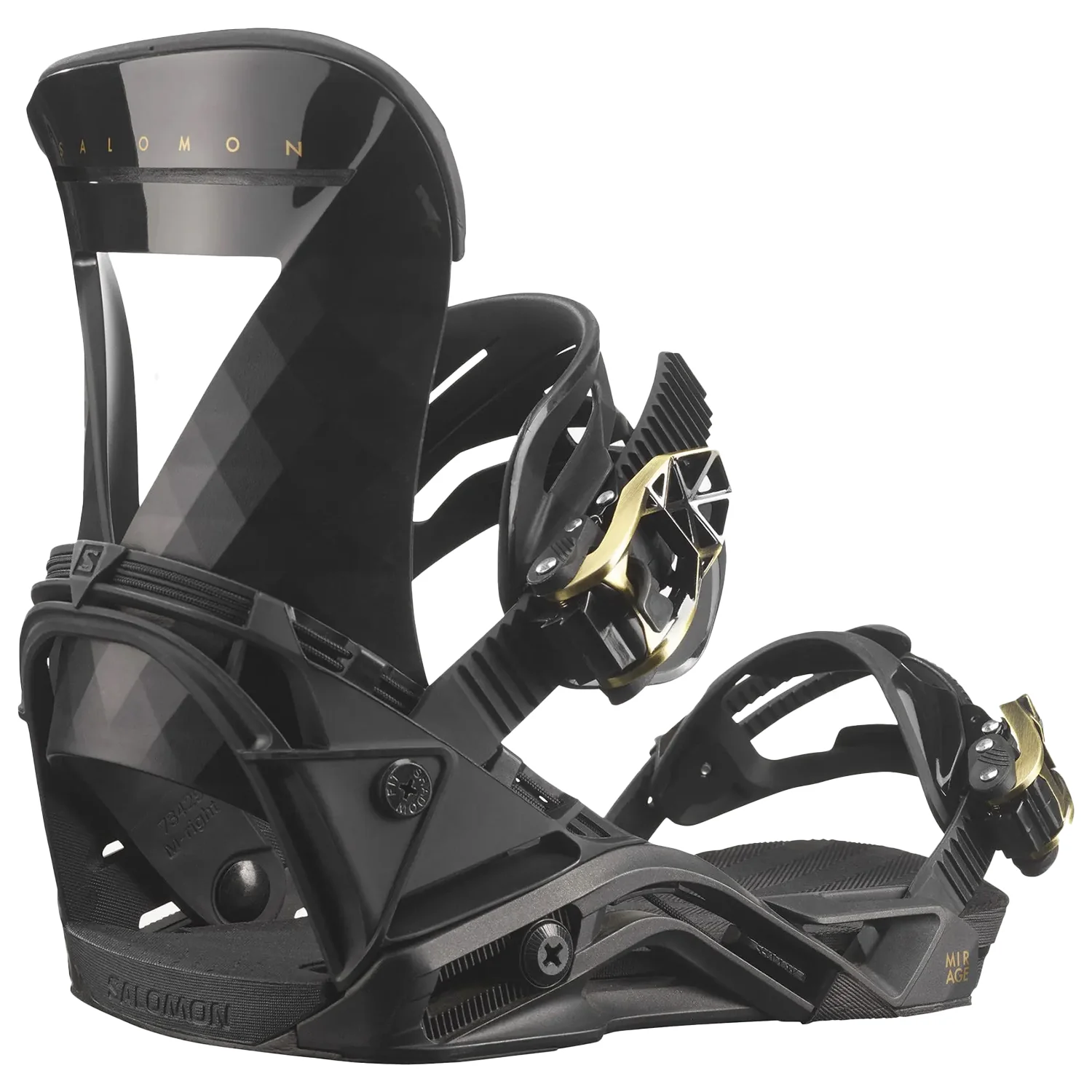 Salomon Women's Mirage Snowboard Bindings 2024 Black