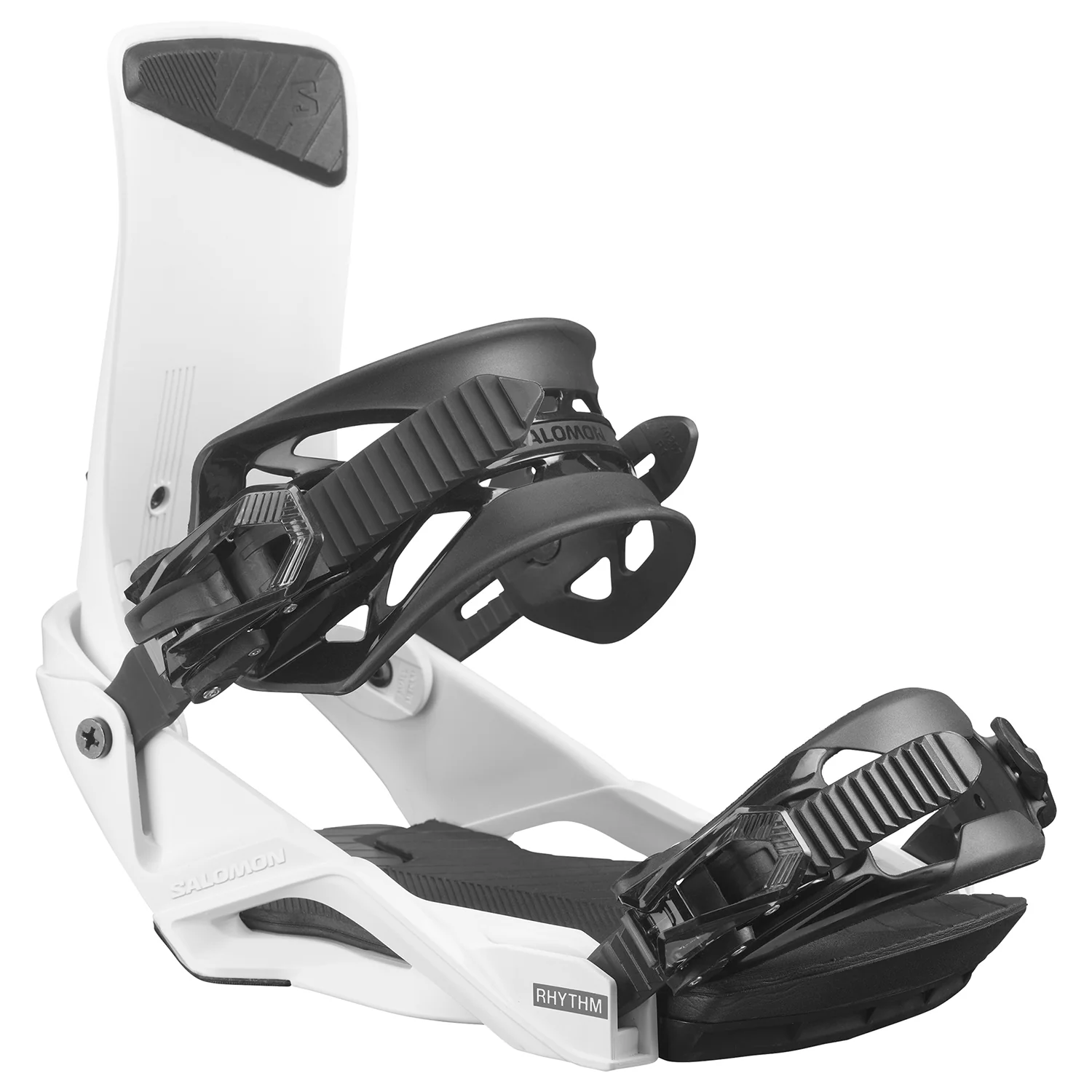 Salomon Rhythm Snowboard Bindings 2025 White - Image 2