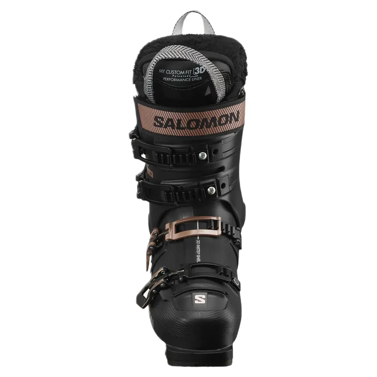 Salomon Women's S/Pro Alpha 90 W Ski Boot 2024 Black/Pink Gold Metallic - Image 3