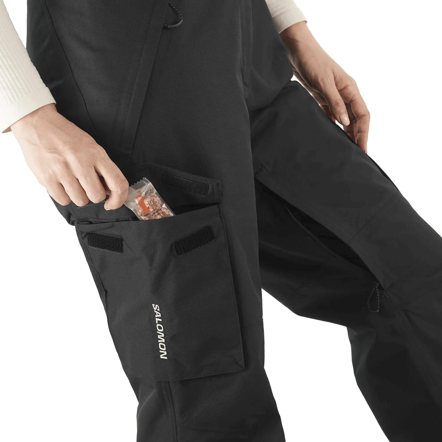 Salomon Women's Bashley Bib Pant 2026 Deep Black - Image 5