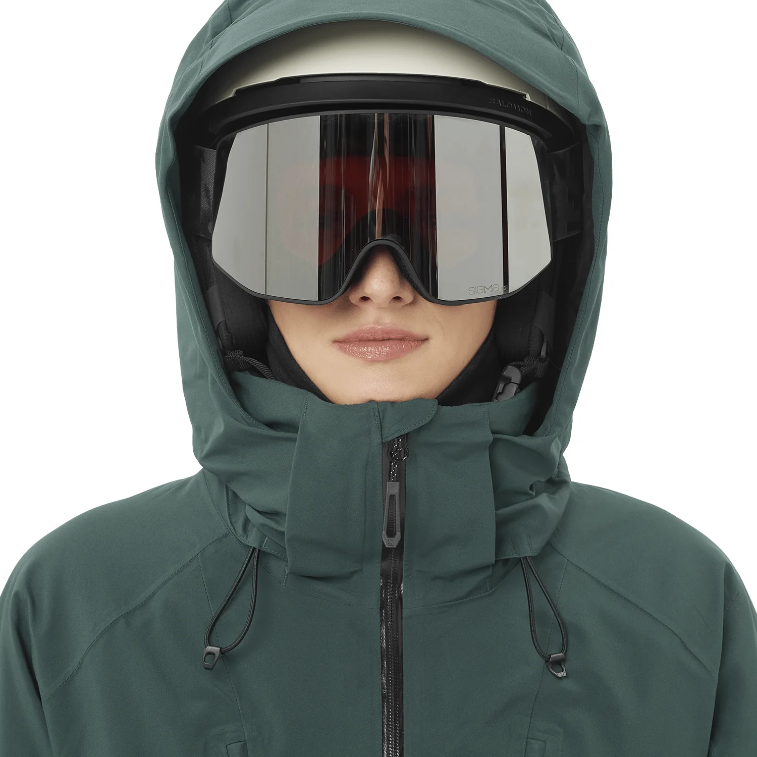 Salomon Women's Brilliant 2.0 Jacket 2026 Green Gables - Image 2
