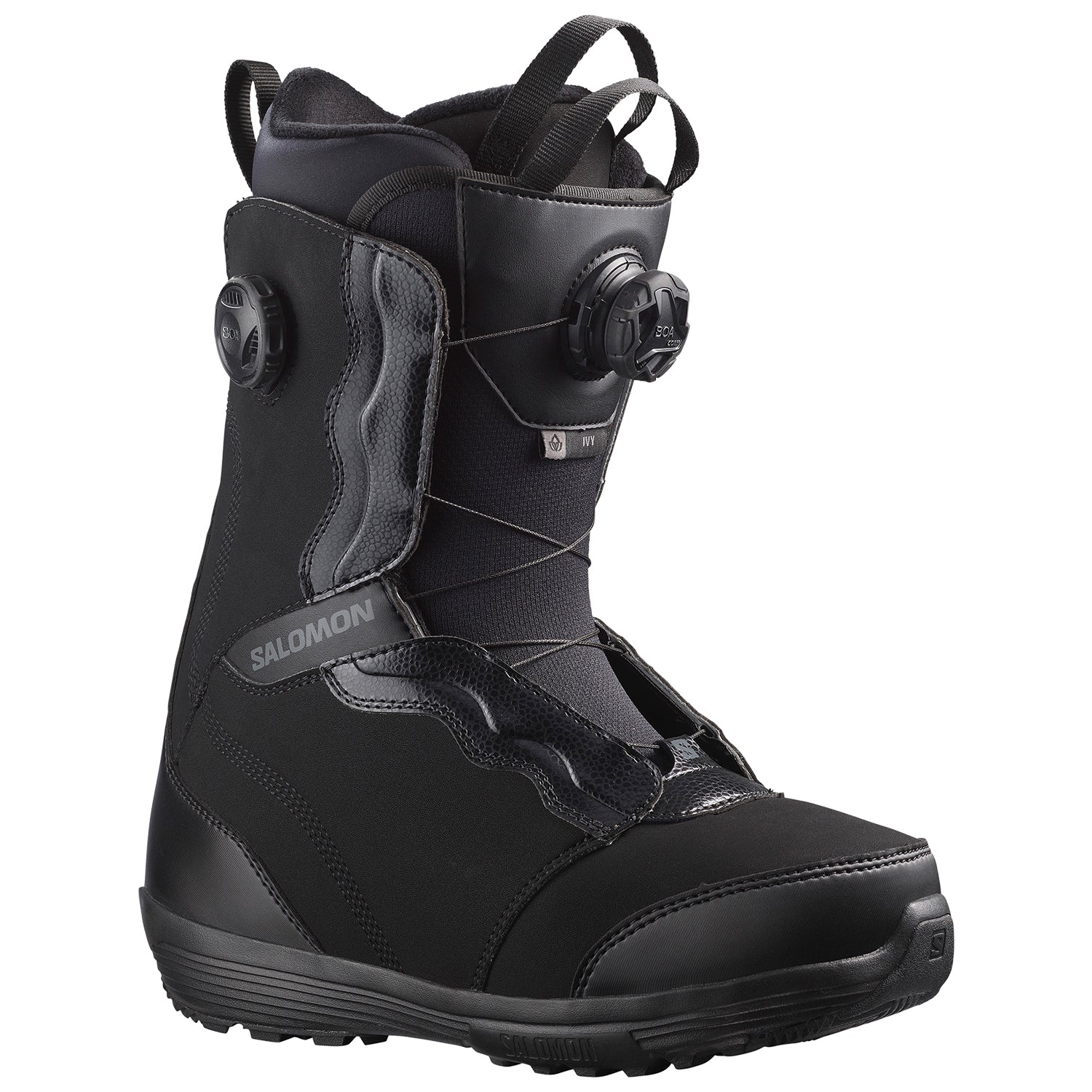 Salomon Women's Ivy BOA SJ BOA Snowboard Boots 2024 Black