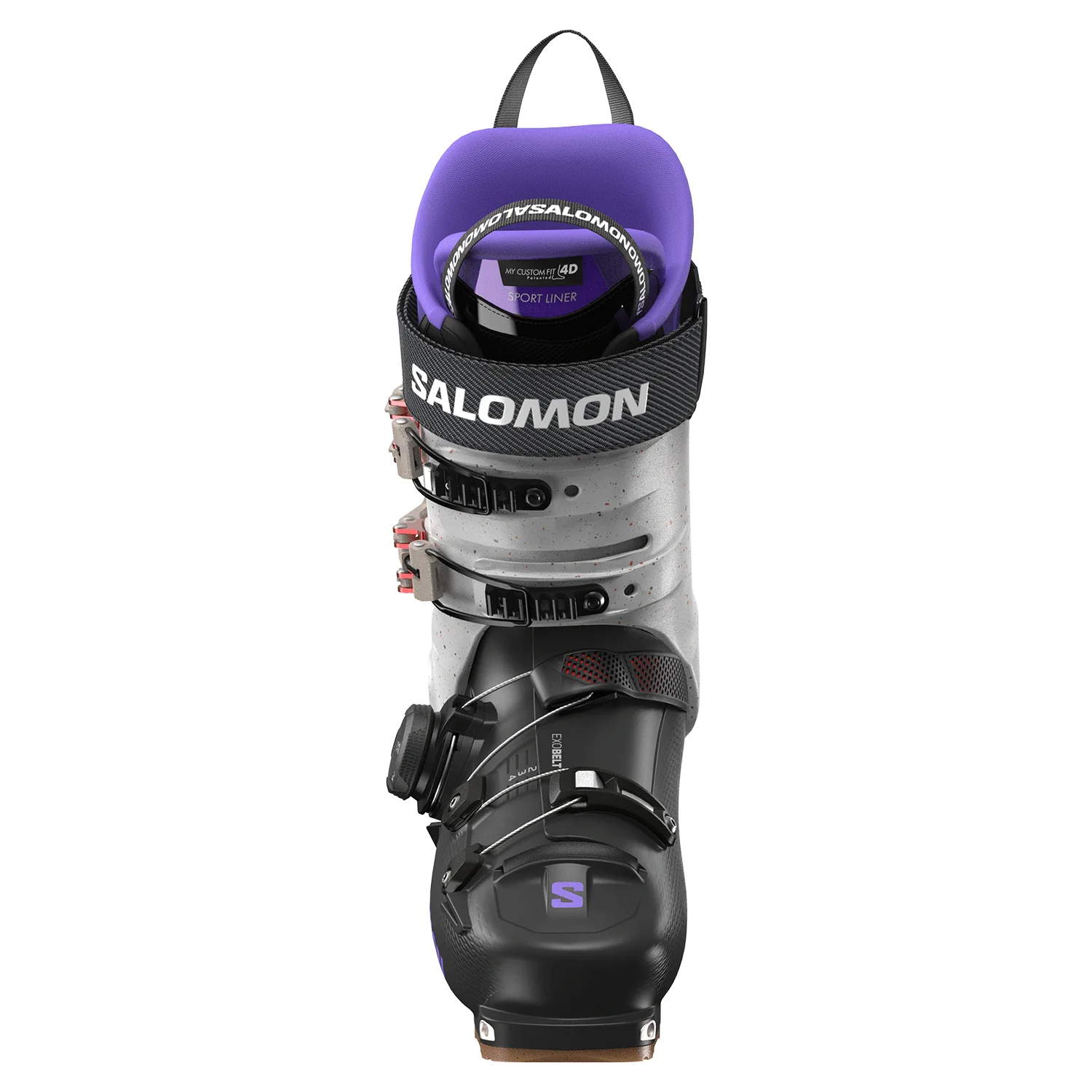 Salomon Women's Shift Alpha Boa 95 Ski Boot 2026 Black/Ultra Violet - Image 3
