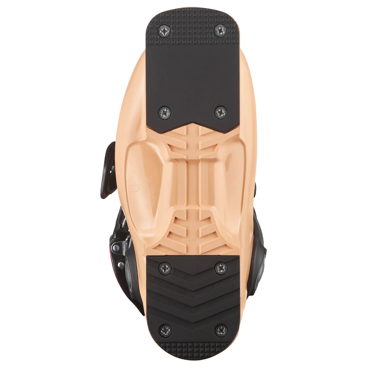 Salomon Kids T2 RT Ski Boot 2027 Black/Beach Sand/White - Image 3