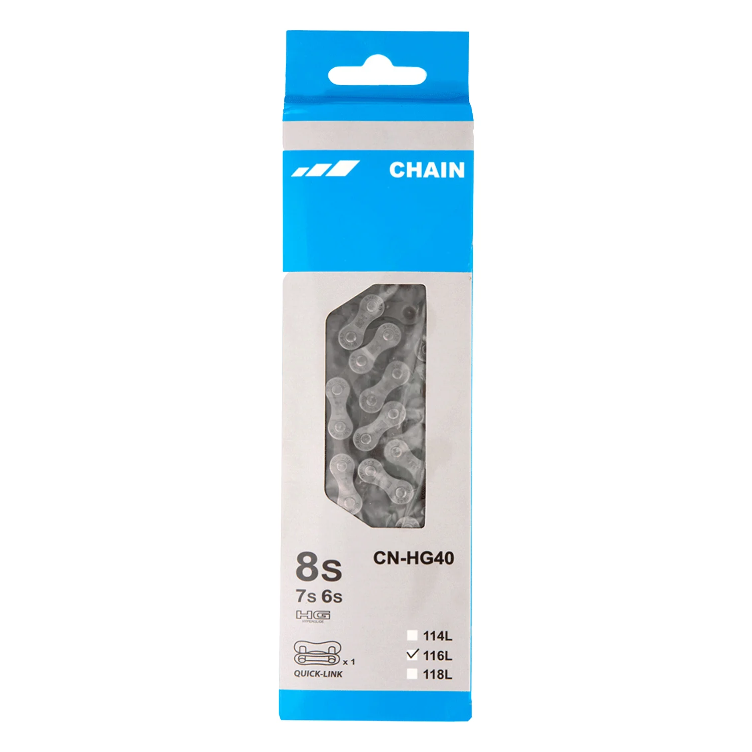 Shimano CN-HG40 8-Speed Chain 116 Links - Image 2