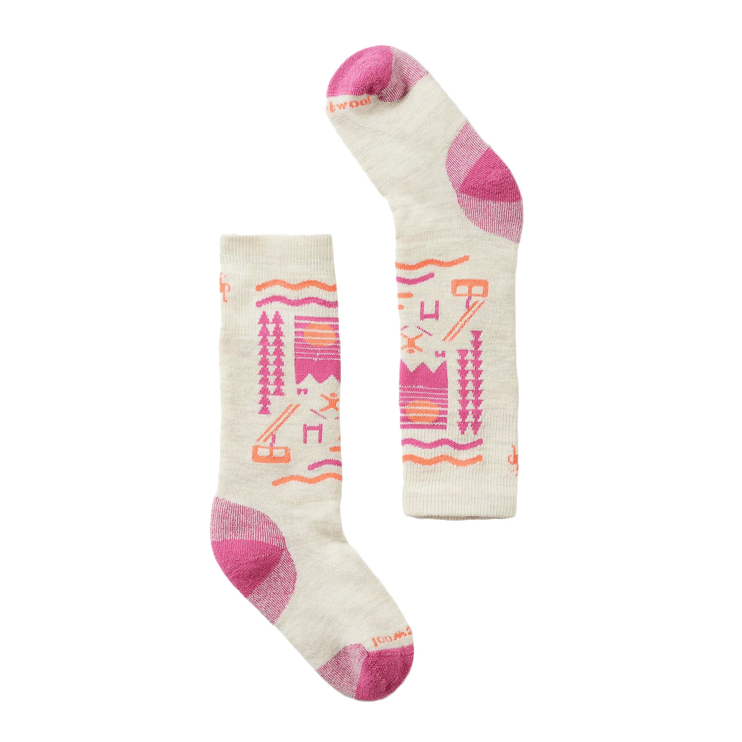 Smartwool Kids' Wintersport Full Cushion Ski Day Sock Moonbeam