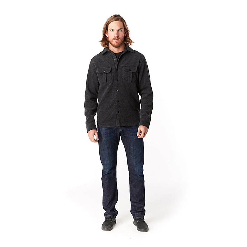 Smartwool Men's Anchor Line Shirt Jacket Charcoal Heather