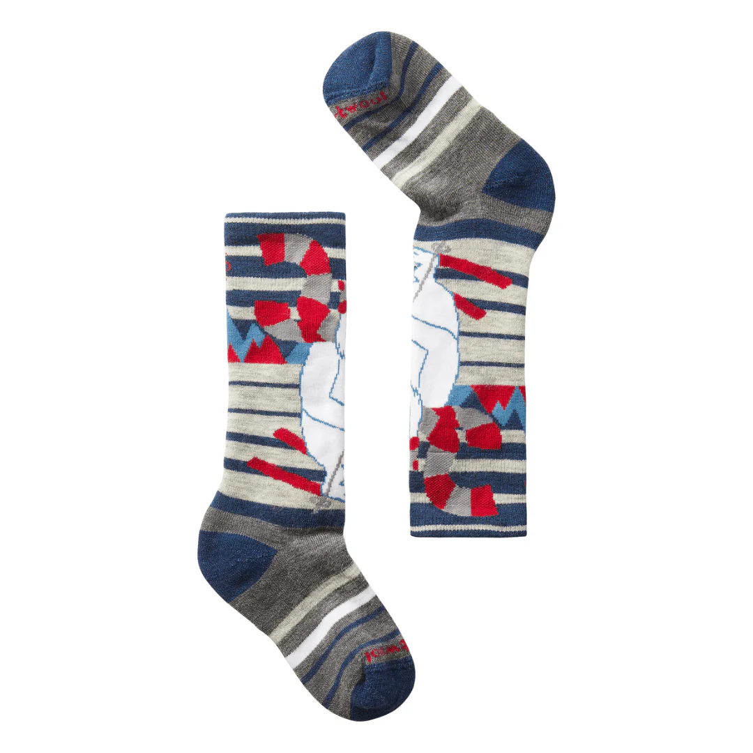 Smartwool Kids Wintersport Yeti Sock Alpine Blue