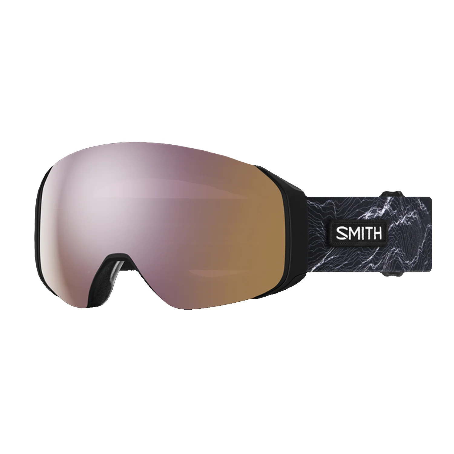 Smith 4D Mag S Goggles AC/Hadley Hammer/ChromaPop Everyday Rose Gold Mirror + Chromapop Storm Rose Flash - Image 2