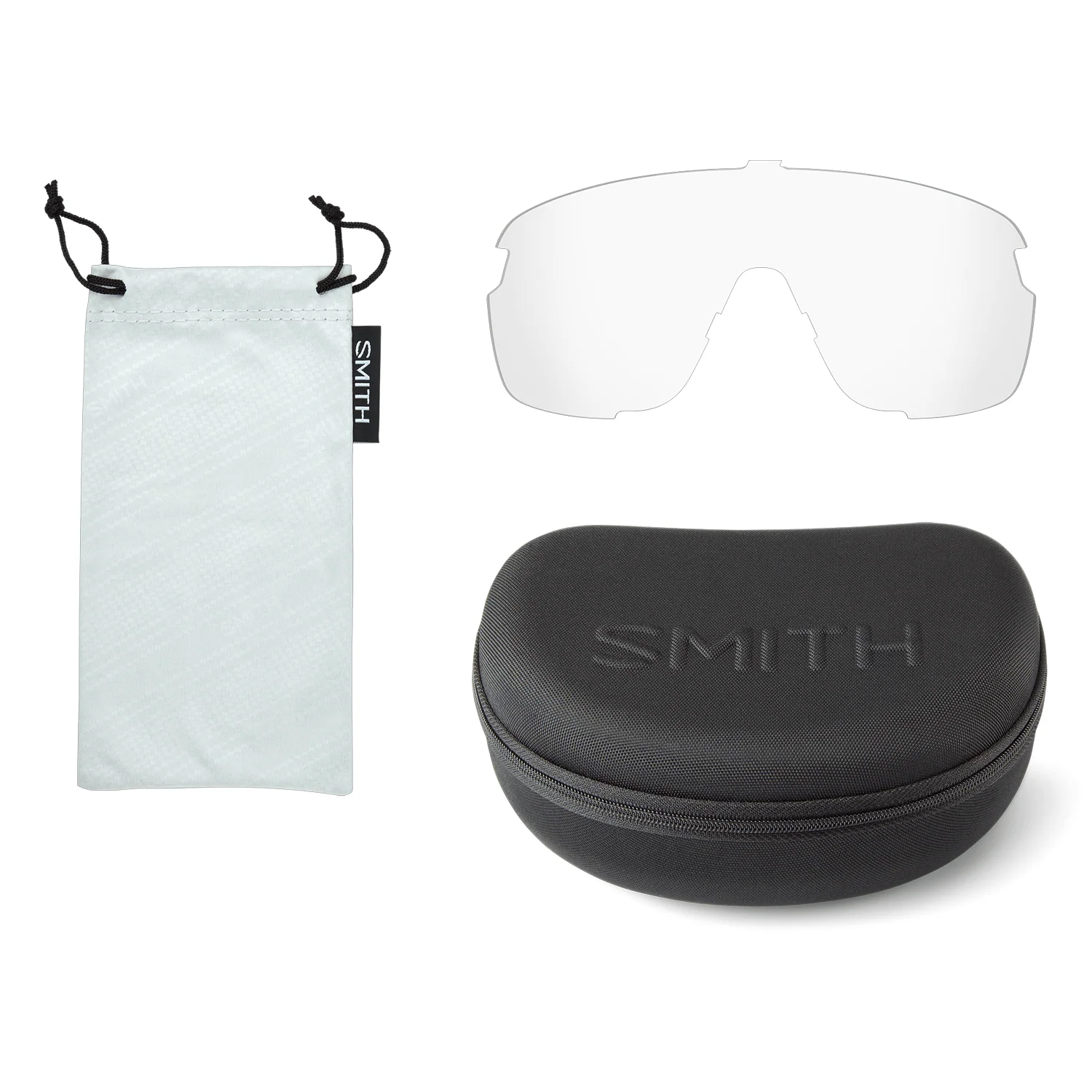 Smith Bobcat Sunglasses Matte Tortoise/ChromaPop Polarized Brown + Clear - Image 2