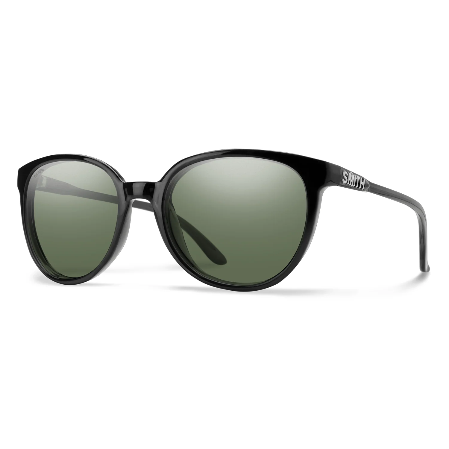 Smith Cheetah Sunglasses Black/ChromaPop Polarized Gray Green