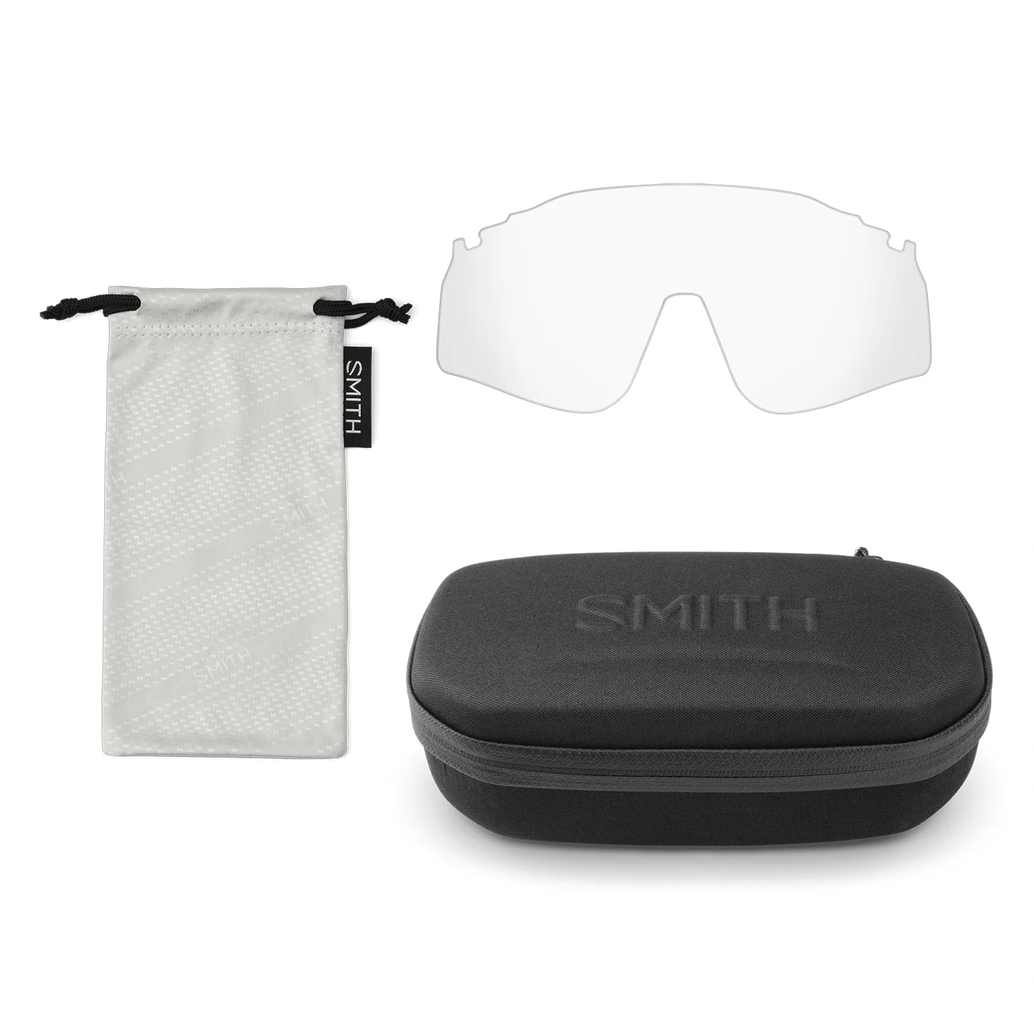Smith Defy Sunglasses Matte Summit Crystal/ChromaPop Bronze Mirror - Image 2