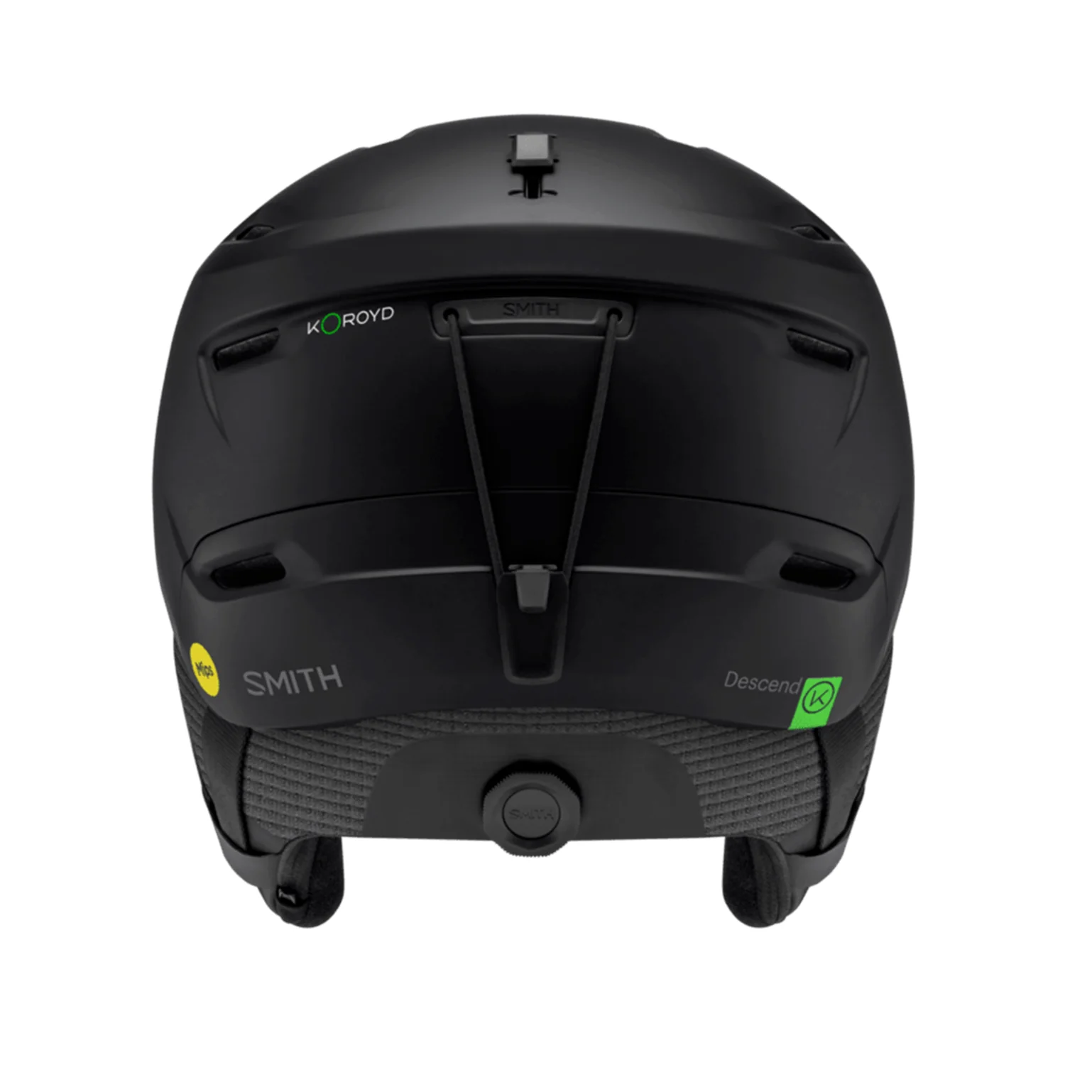 Smith Descend MIPS Round Contour Fit Helmet Matte Black - Image 2