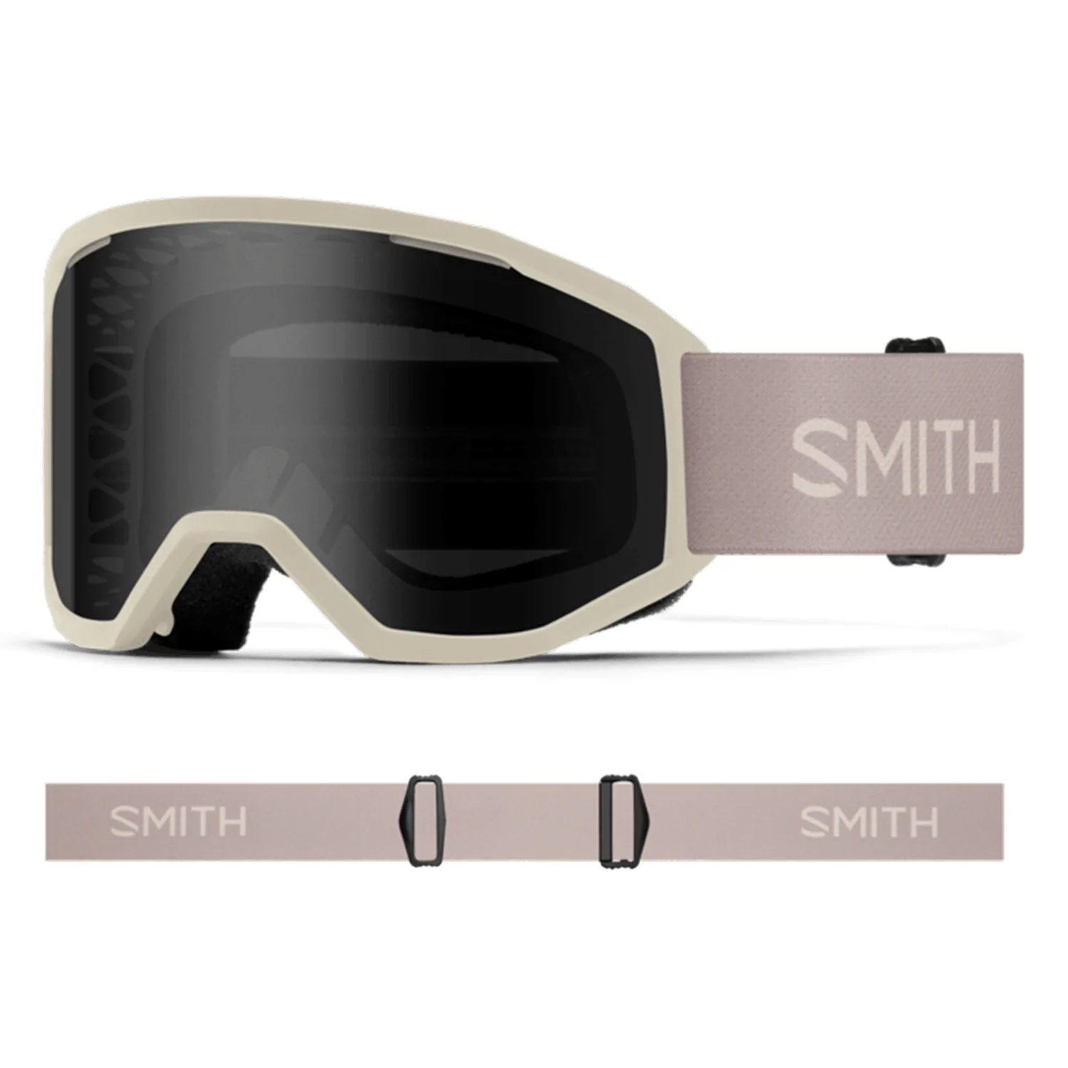 Smith Loam MTB Goggles Chalk/Black Mirror