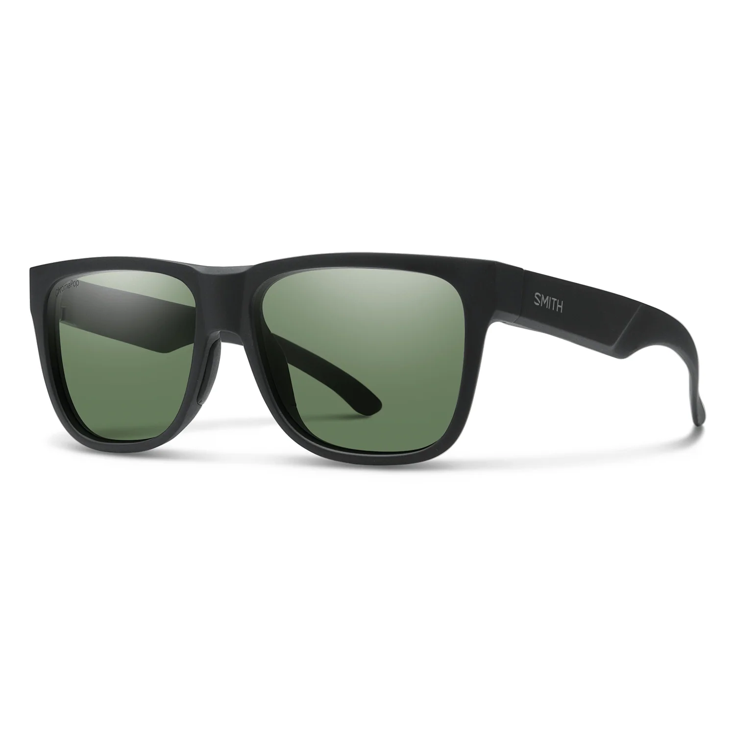Smith Lowdown 2 Sunglasses Matte Black/ChromaPop Polarized Gray Green