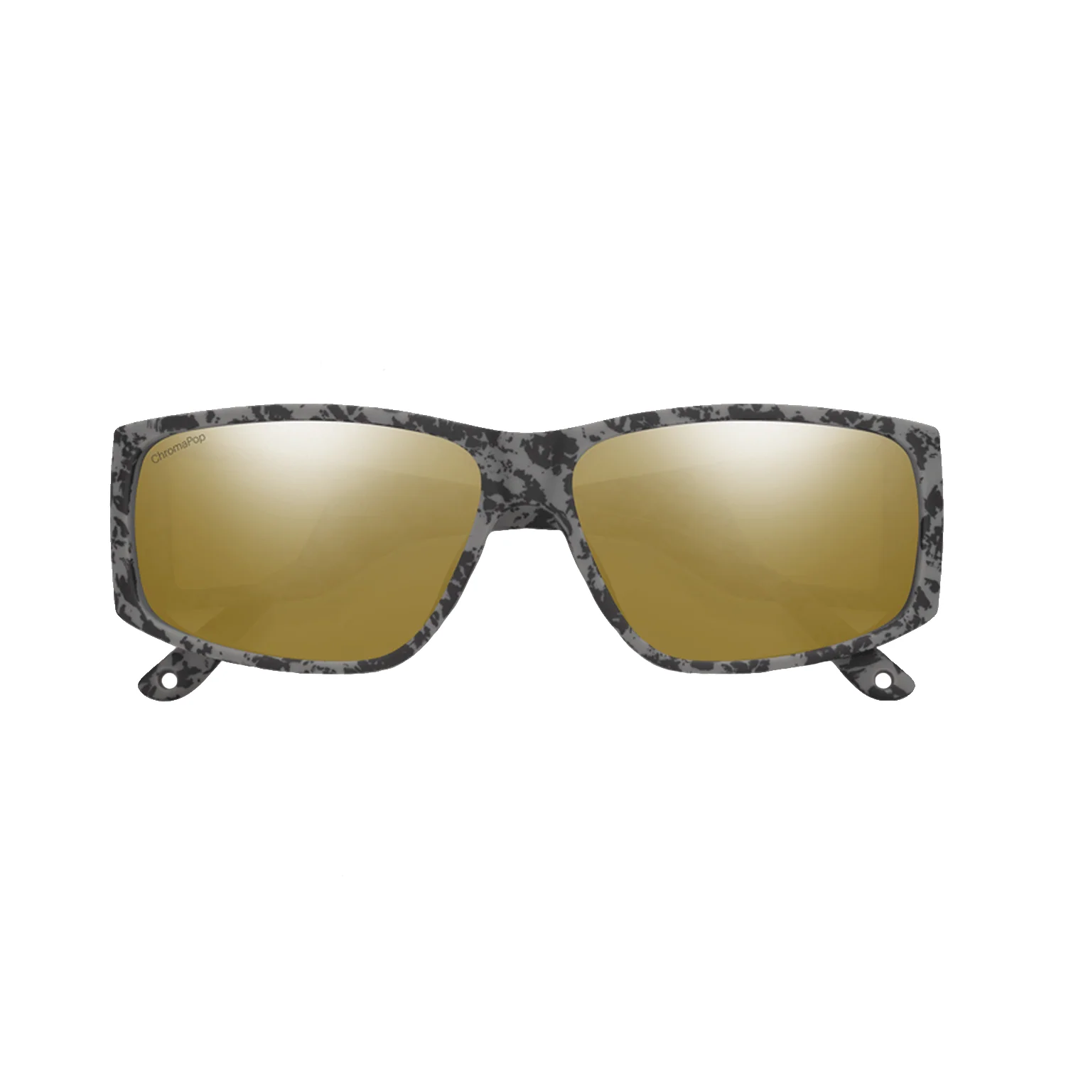 Smith Monroe Peak Sunglasses Matte Gray Marble/ChromaPop Polarized Bronze Mirror - Image 2