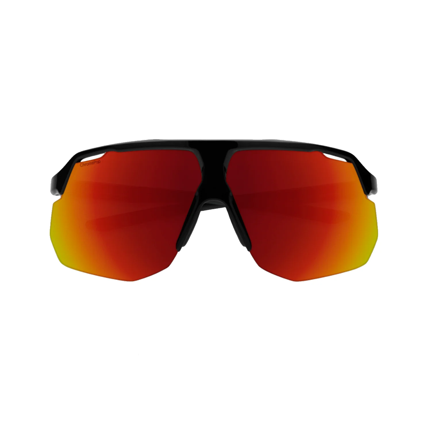 Smith Motive Sunglasses Black/ChromaPop Red Mirror + Clear - Image 2